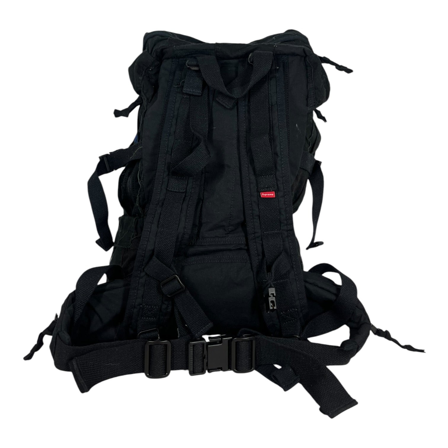 Supreme/JUNYA WATANABE COMME des GARCONS MAN/Backpack/Cotton/BLK/FW21 Patchwork Backpack view 2