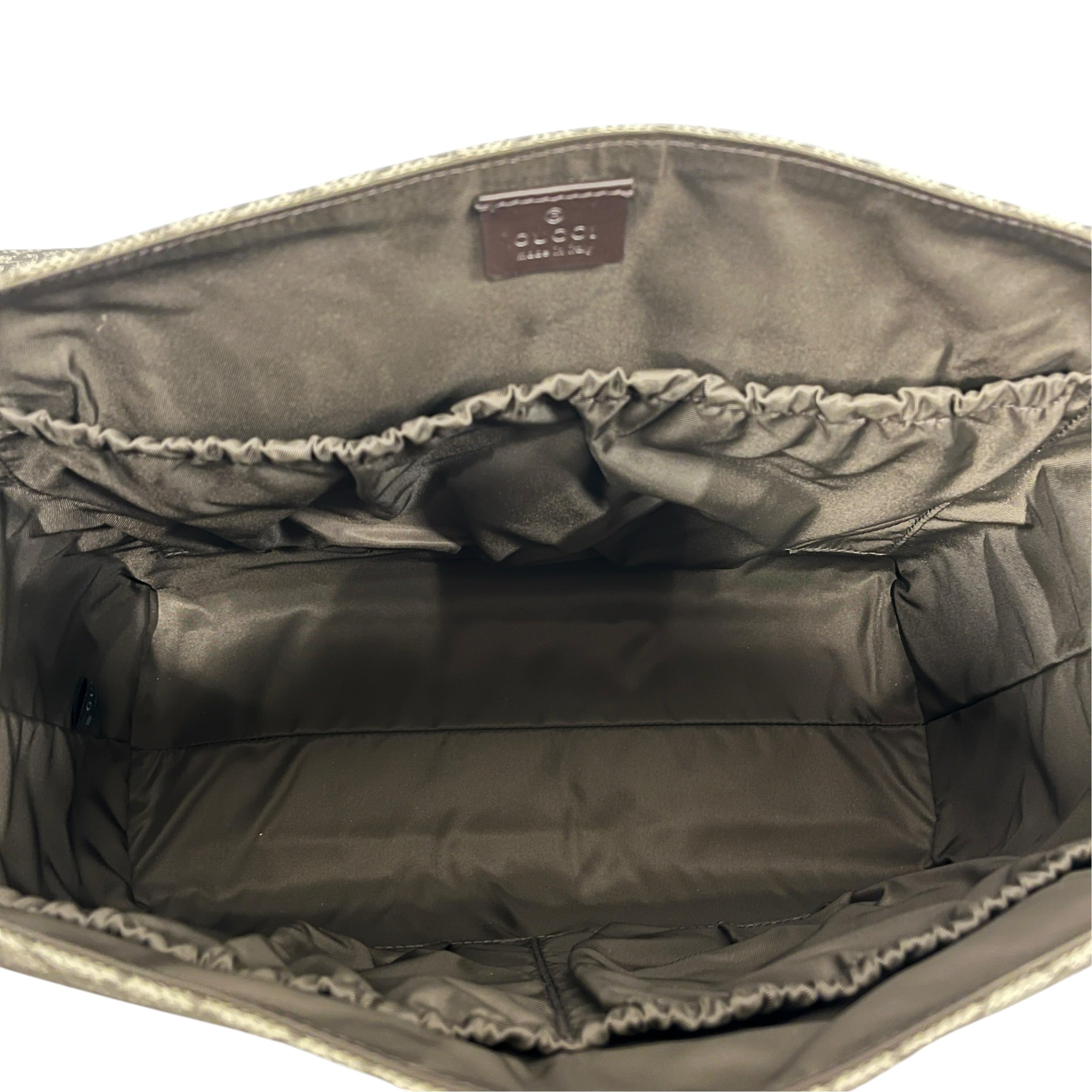 GUCCI/Bag/Monogram/Cotton/BRW/DIAPER BAG view 4