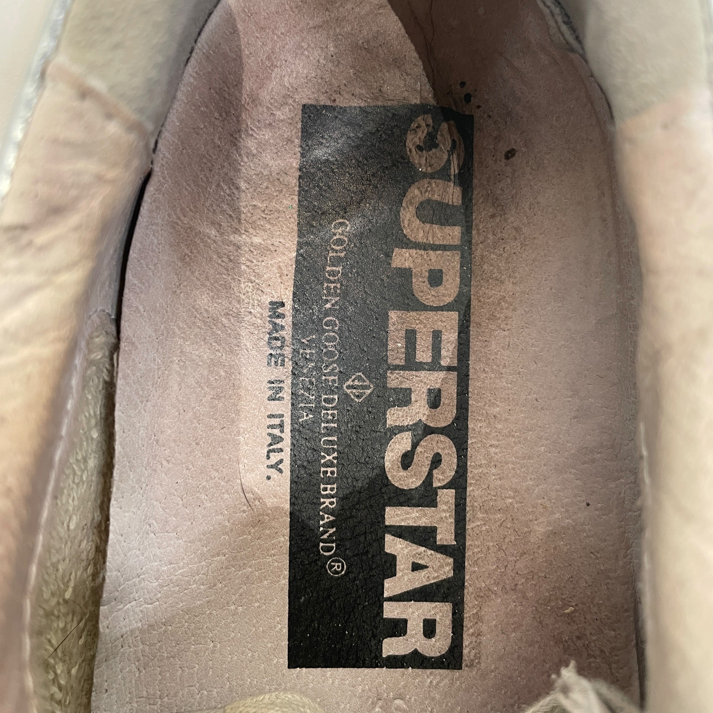 GOLDEN GOOSE/Low-Sneakers/EU 39.5/Leather/WHT/ view 3