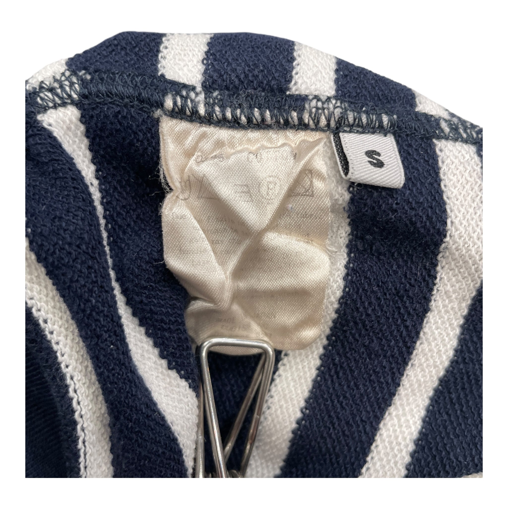 visvim/LS T-Shirt/S/Cotton/NVY/Stripe/SHOULDER BUTTONS SAILOR SHIRT view 4
