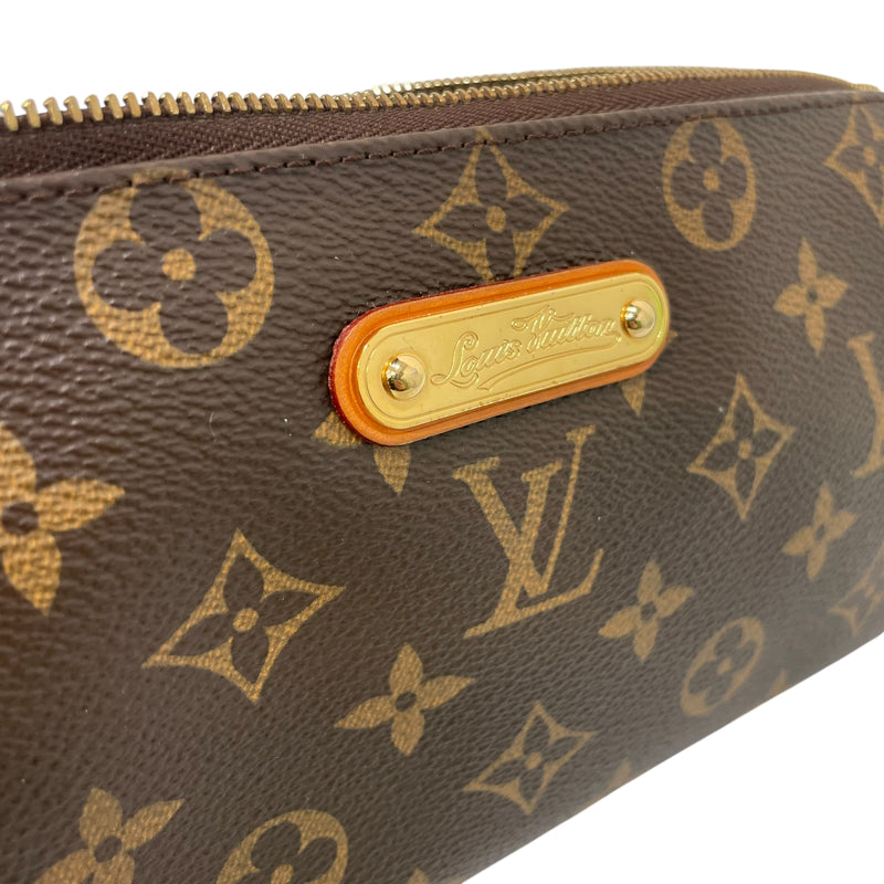 LOUIS VUITTON/Pouch/Monogram/Leather/BRW/EVA POUCHETTE W/ CHAIN