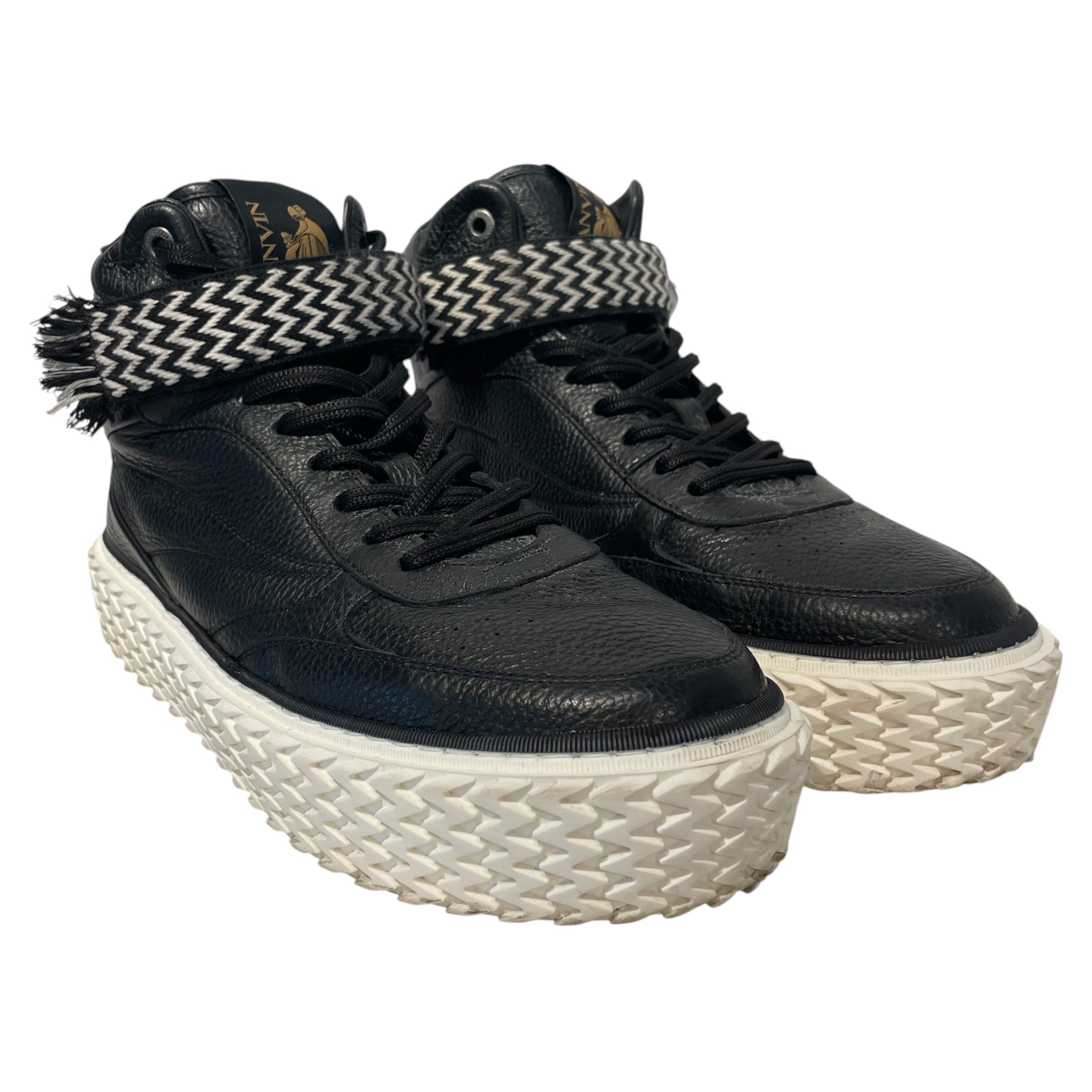 LANVIN/Hi-Sneakers/EU 44/Leather/BLK/FM-SKLK04 ADRI P23 10 view 1
