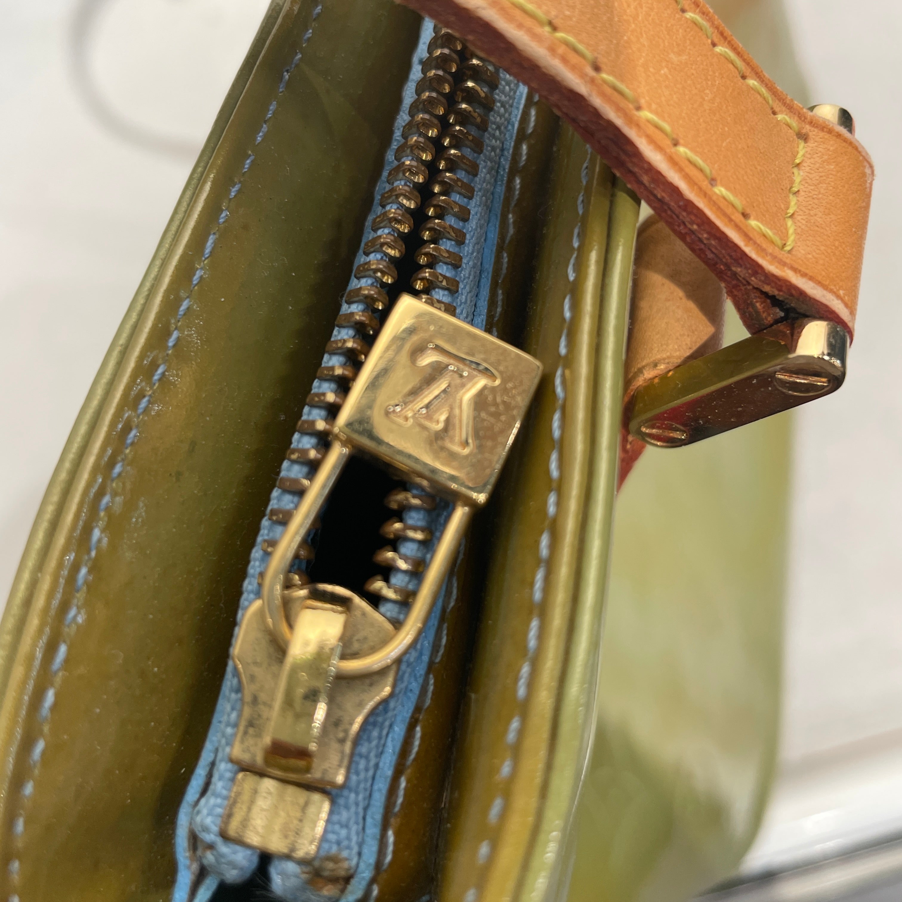 LOUIS VUITTON/Tote Bag/Monogram/Leather/GRN/TH0998 view 6
