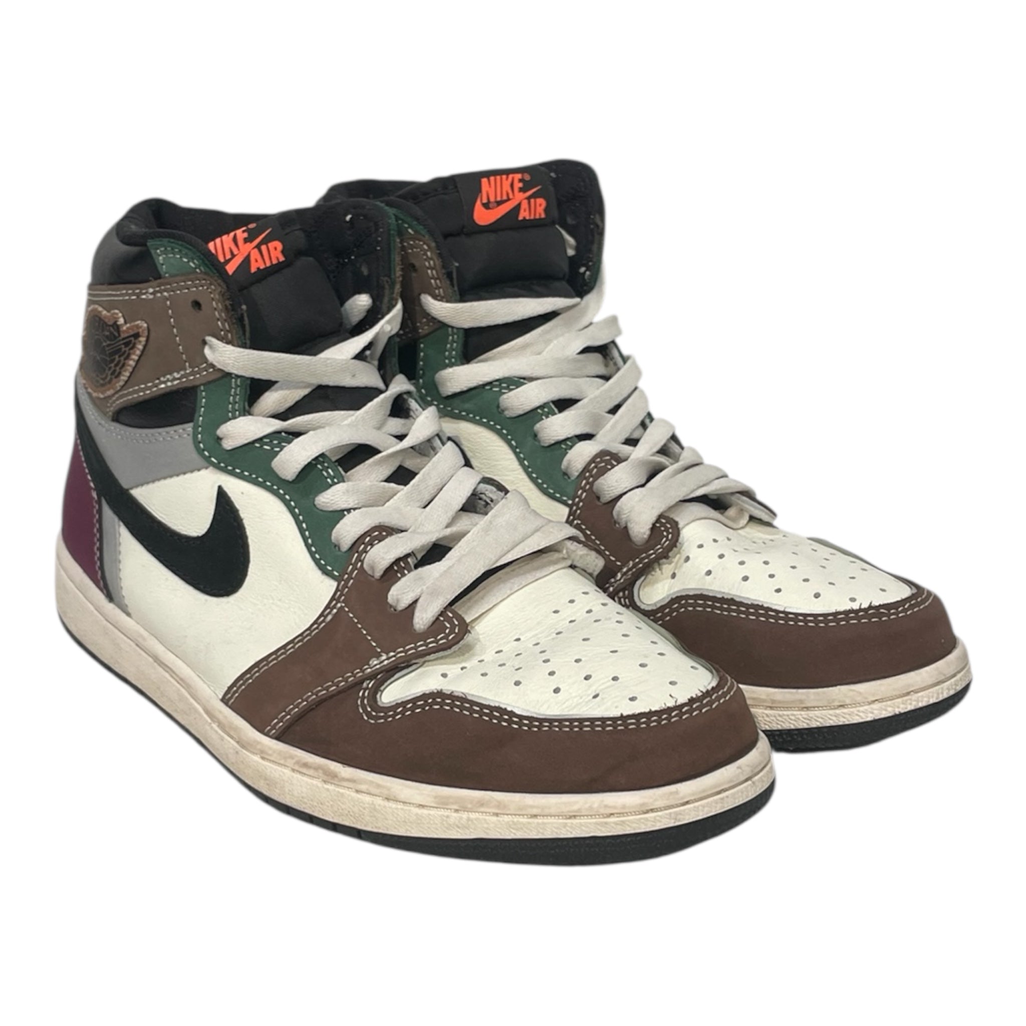 NIKE/AIR JORDAN 1 RETRO HIGH OG/Hi-Sneakers/US 9.5/Border/Leather/MLT/DH3097-001 view 1