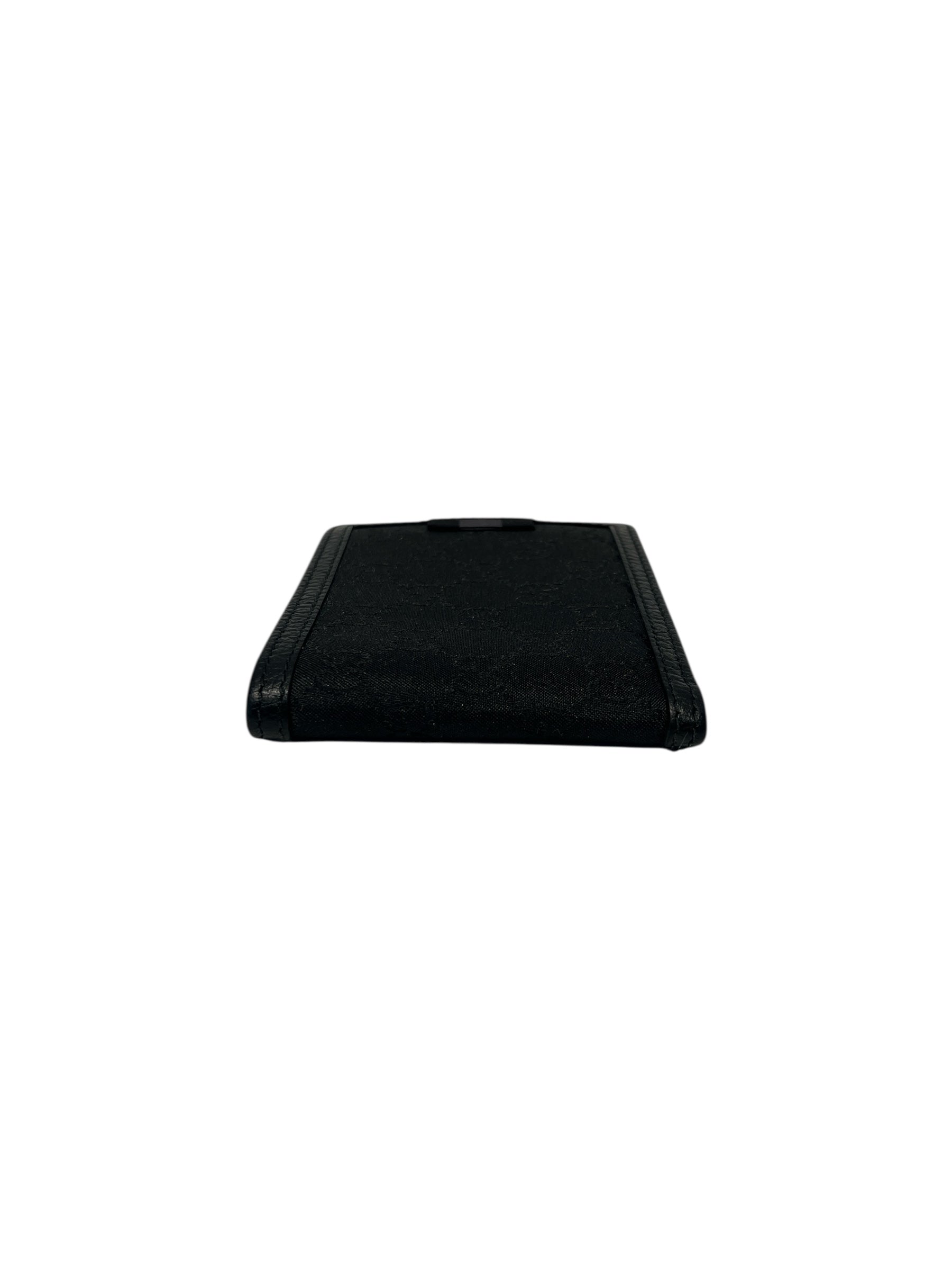 GUCCI/Wallet/Monogram/BLK/ view 3
