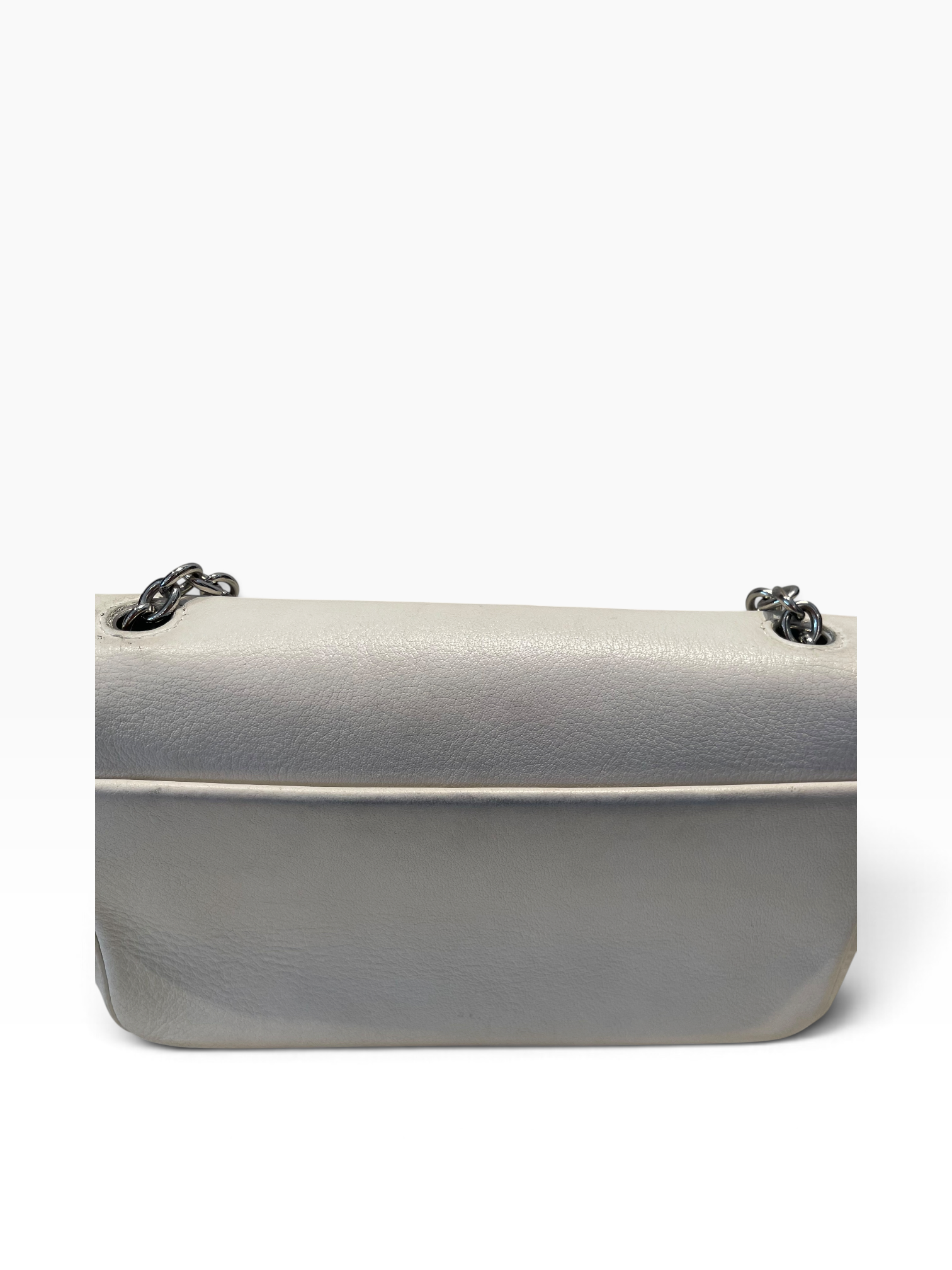 BALENCIAGA/Cross Body Bag/Leather/WHT/Leather Shoulder Bag view 16