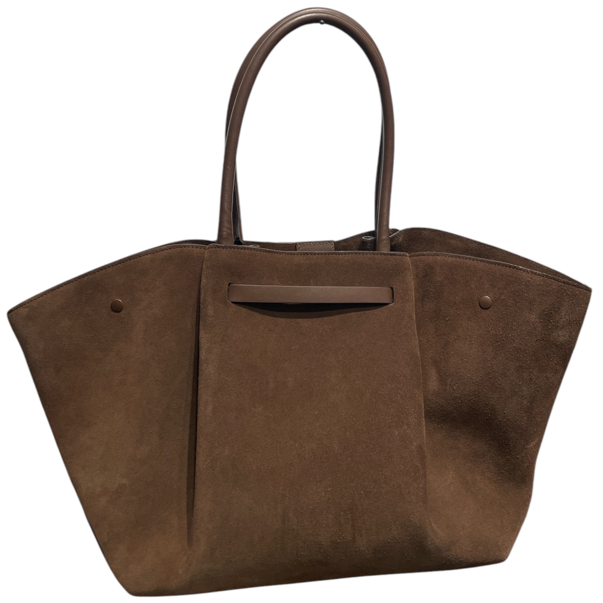 DEMELLIER/Tote Bag/Suede/BRW/THE NEW YORK TOTE view 2