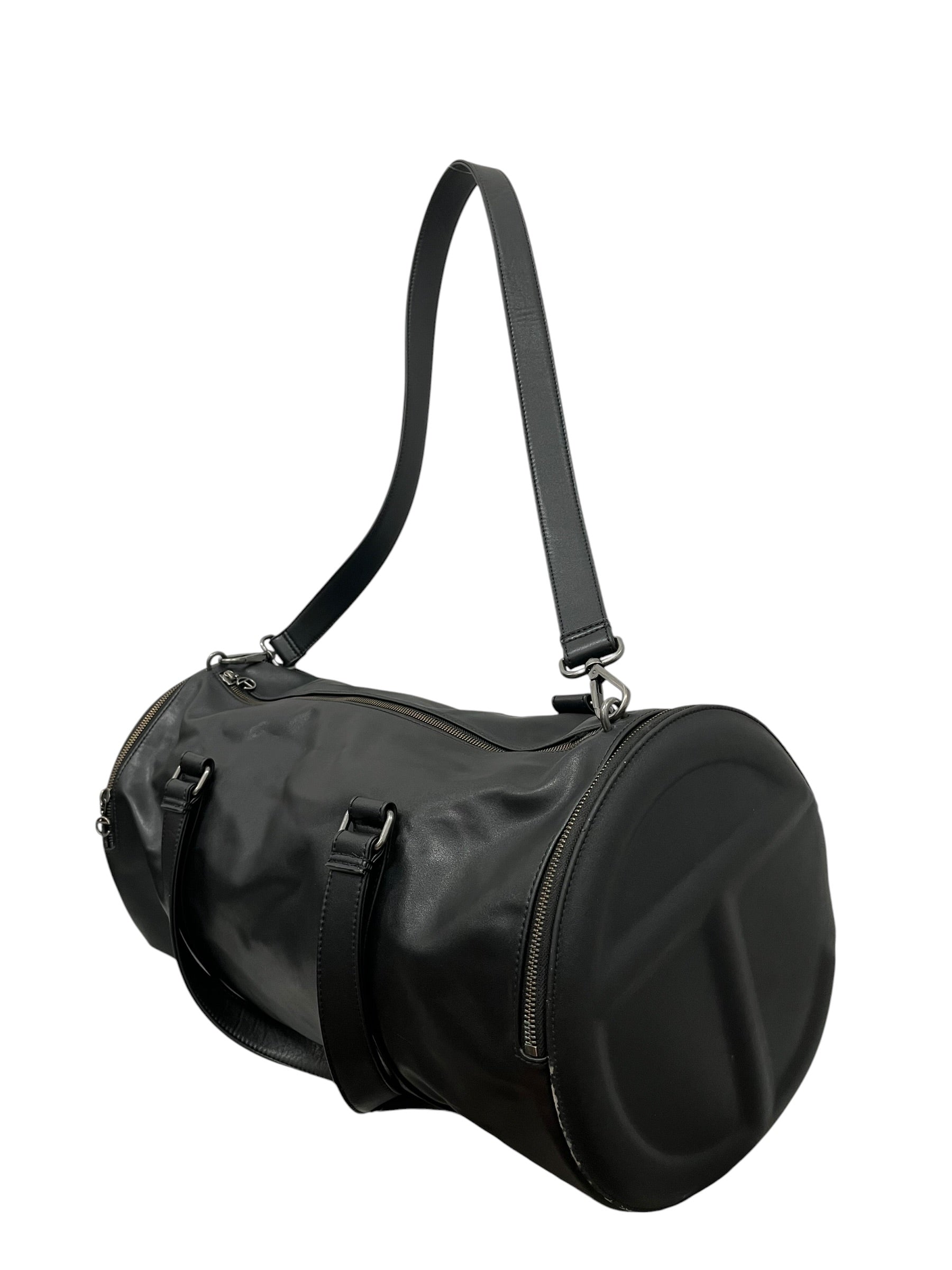 Telfar/Luggage/Faux Leather/BLK/SIDE LOGO DUFFLE BAG LARGE view 3