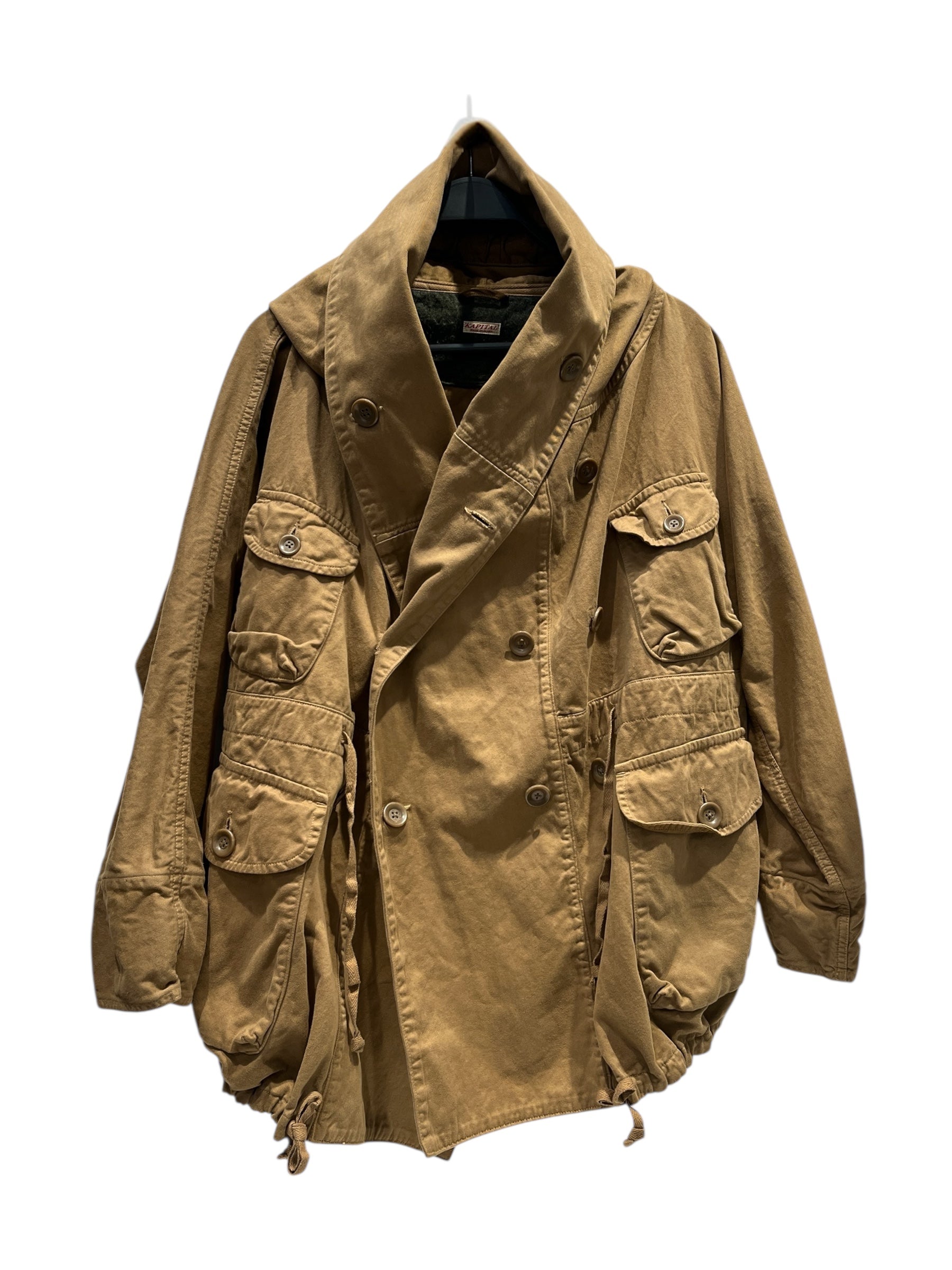 KAPITAL/Duffle Coat/1/Cotton/CML/Double Breasted/ view 1
