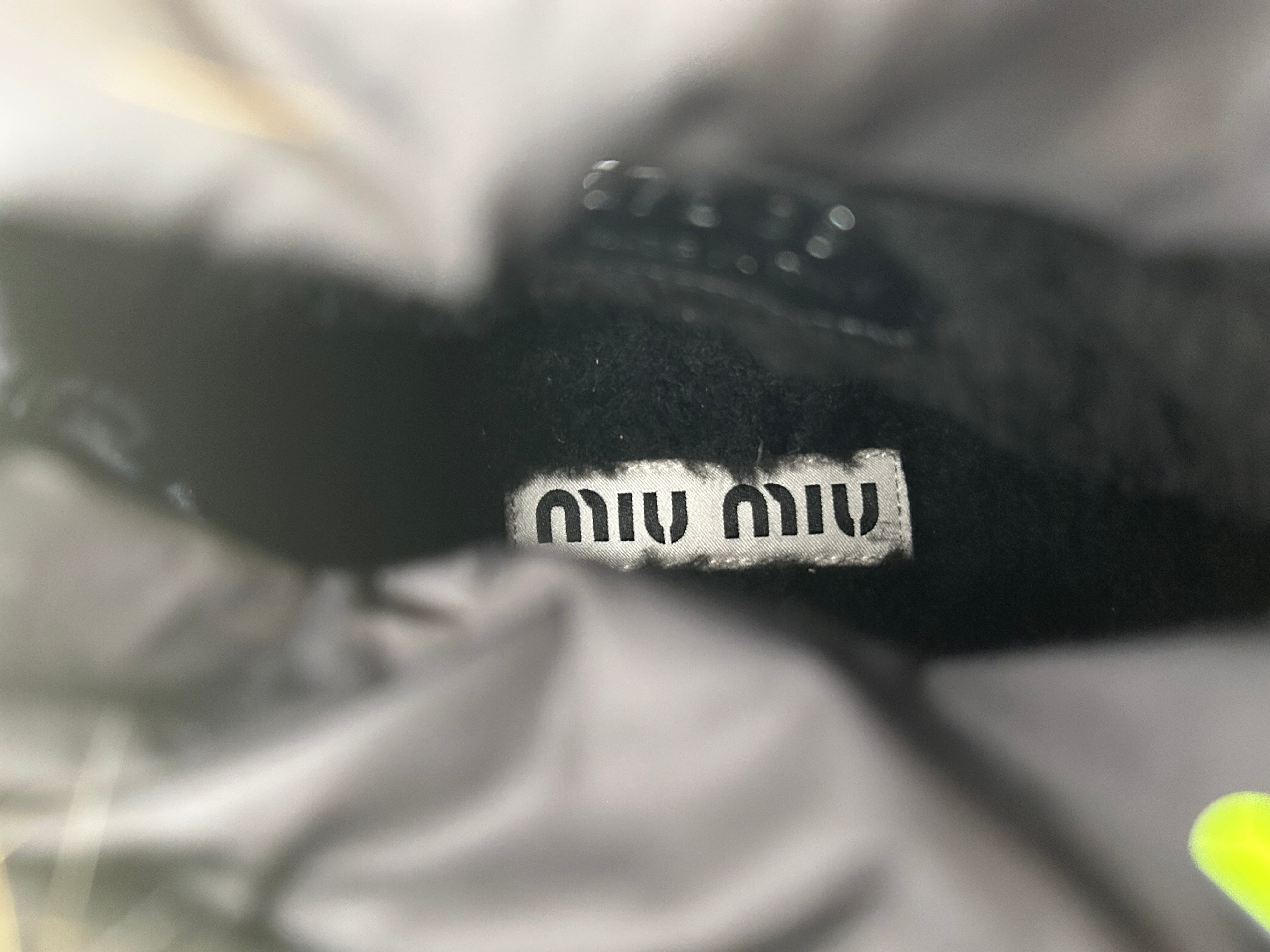 MIU MIU/Ankle Boots/EU 36/Fake Fur/BRW/FW2021 FUR ENGINEER BOOT view 3