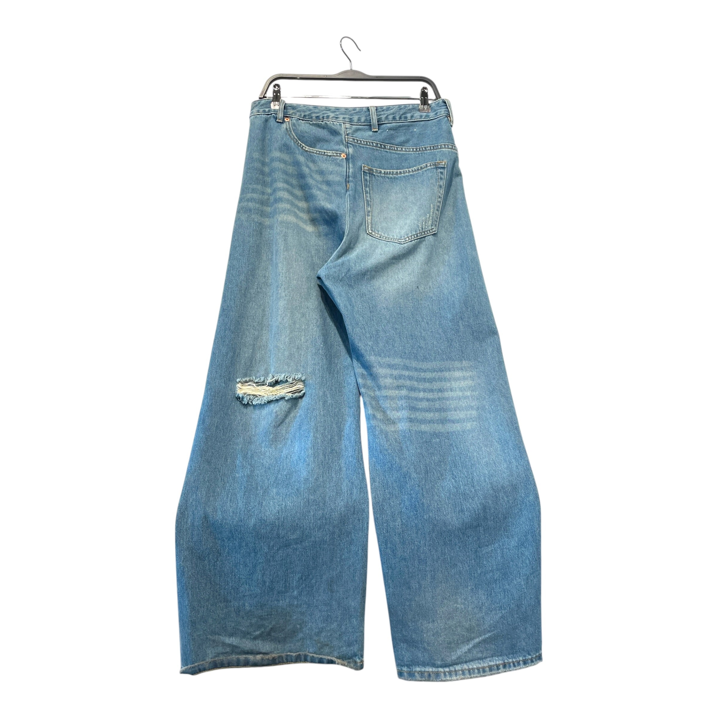 MM6/Bottoms/30/Denim/BLU/Asymetrical Pants view 2
