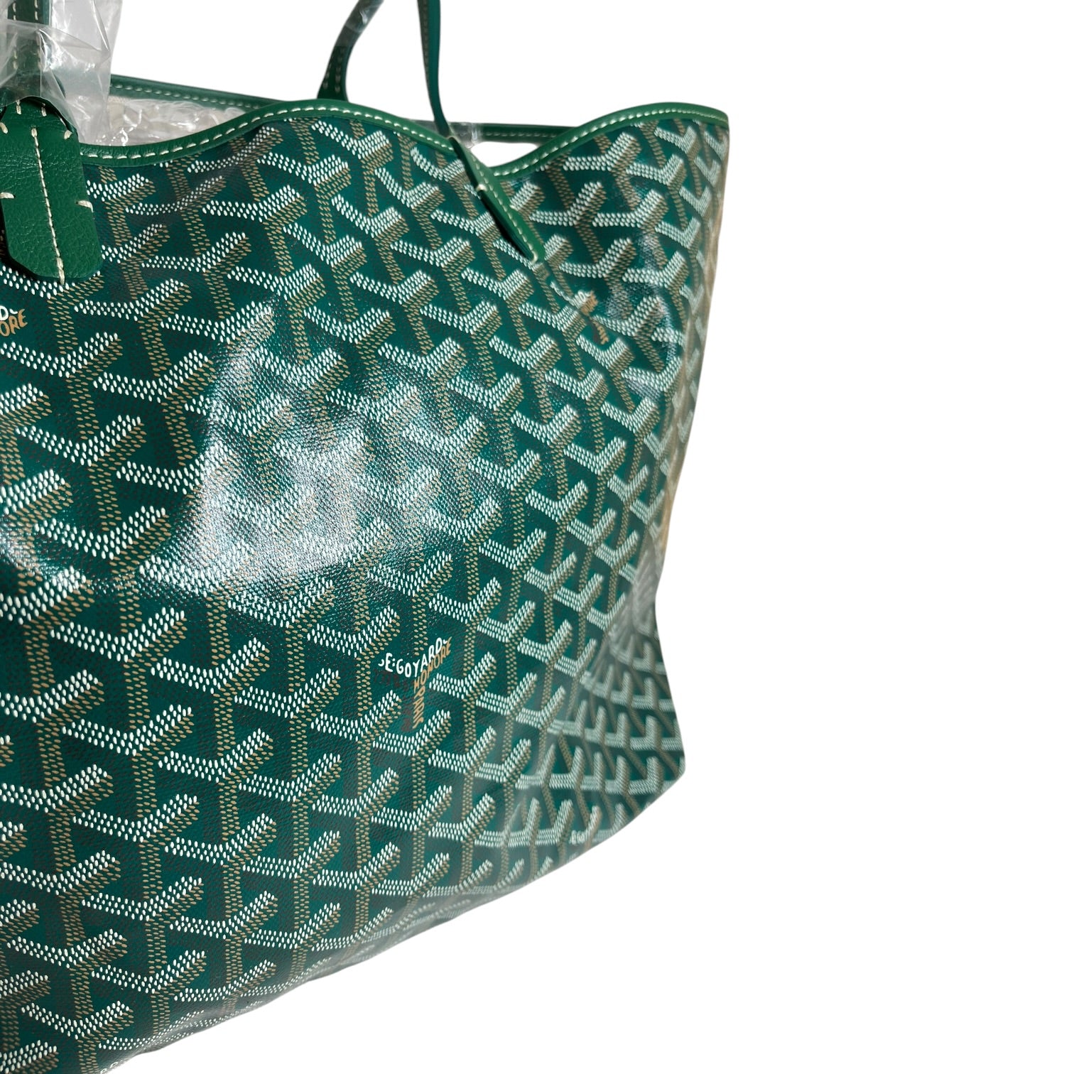 GOYARD/Tote Bag/Monogram/Leather/GRN/ST. LOUIS PM view 3
