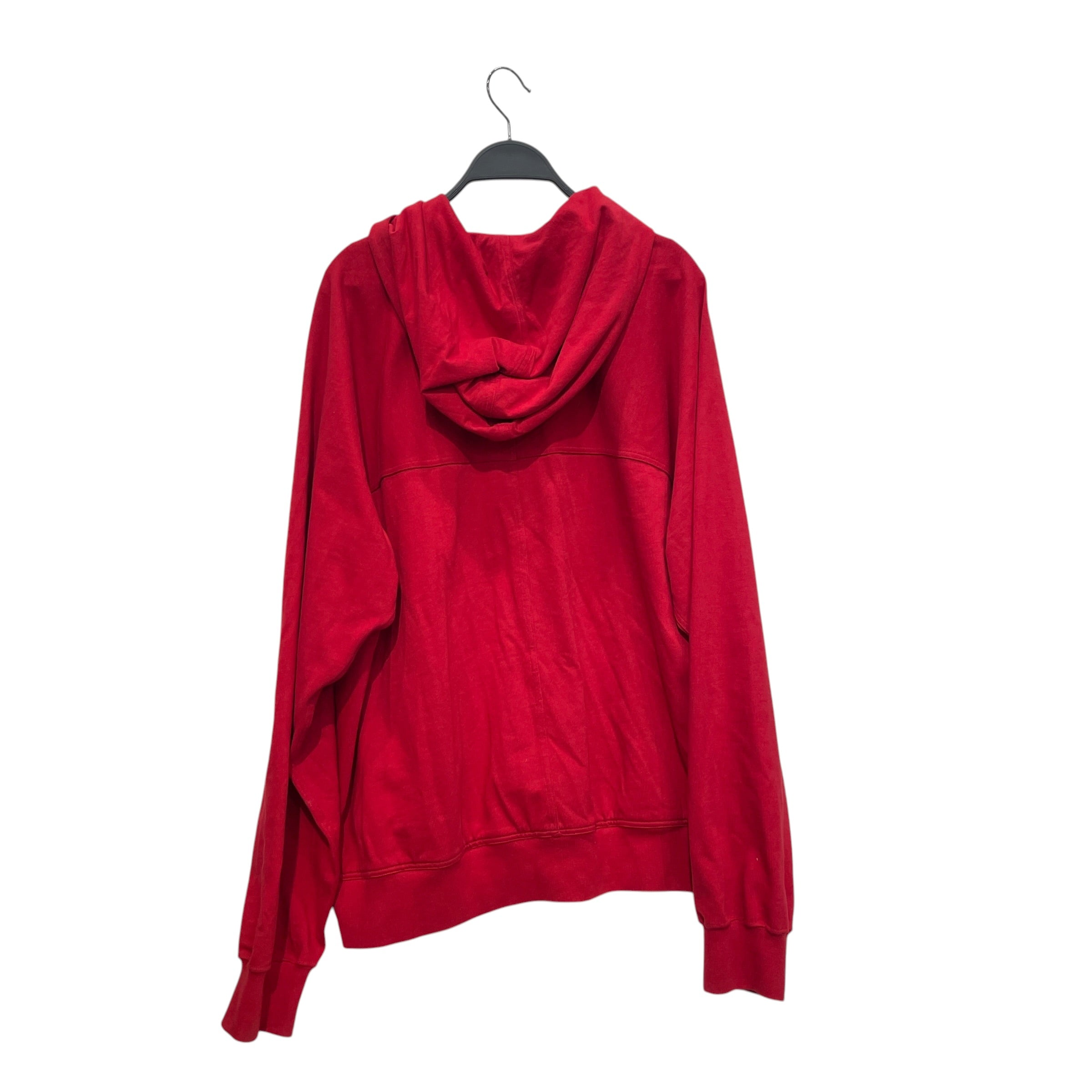 Rick Owens/Zip Up Hoodie/L/Cotton/RED/"LIDO" WINDBREAKER ZIP UP view 2