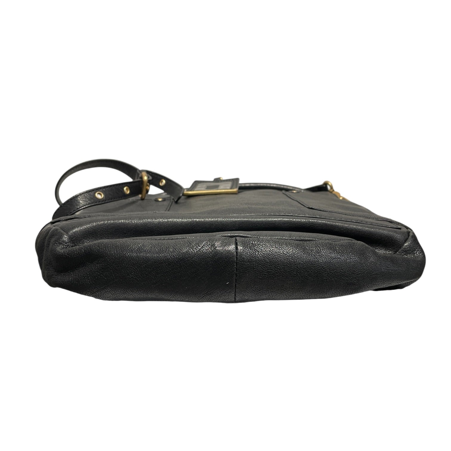 MARC BY MARC JACOBS/Hand Bag/Leather/BLK/HOBO BAG view 4