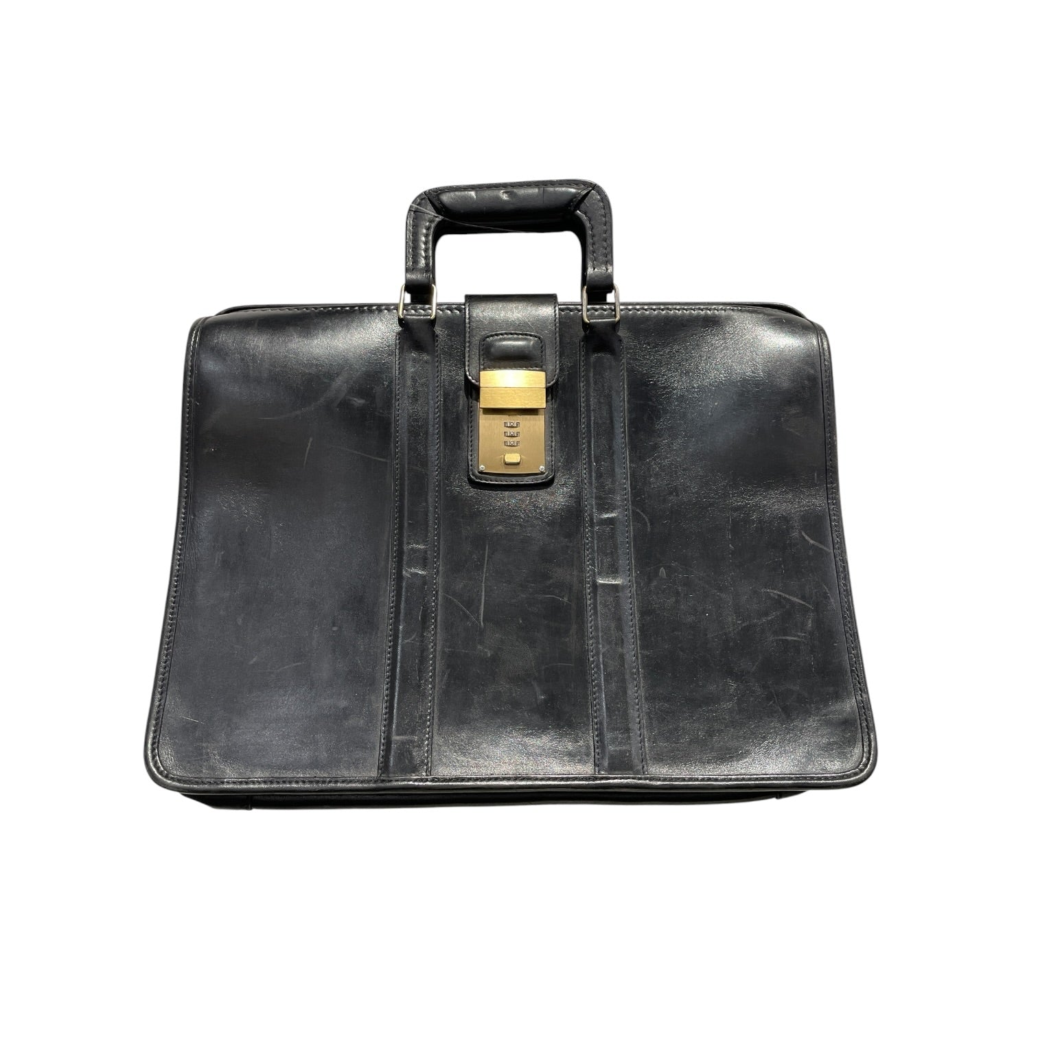 COACH/Briefcase/Leather/BLK/LOCK CASE view 1