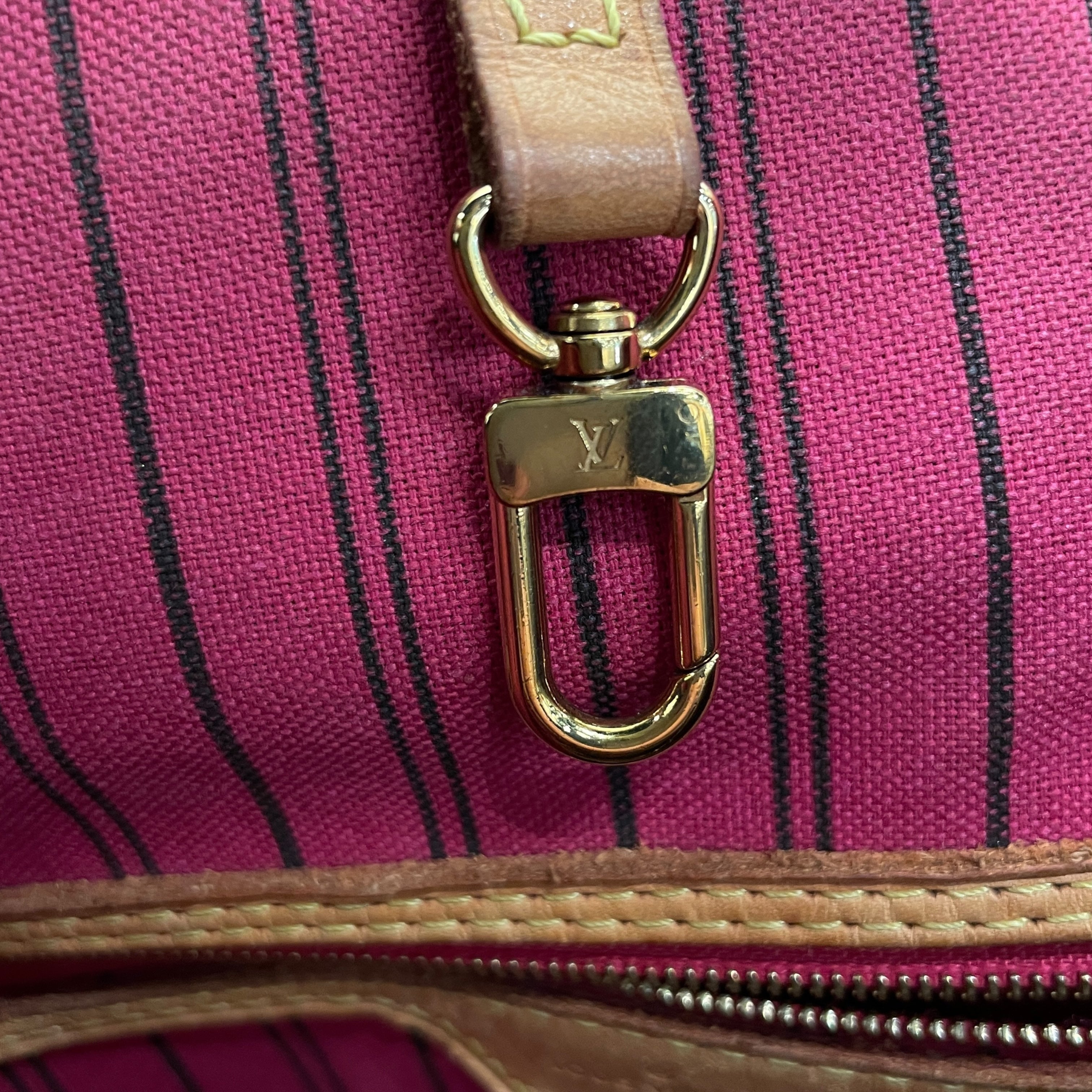 LOUIS VUITTON/Bag/Monogram/Leather/BRW/NEVERFULL view 12
