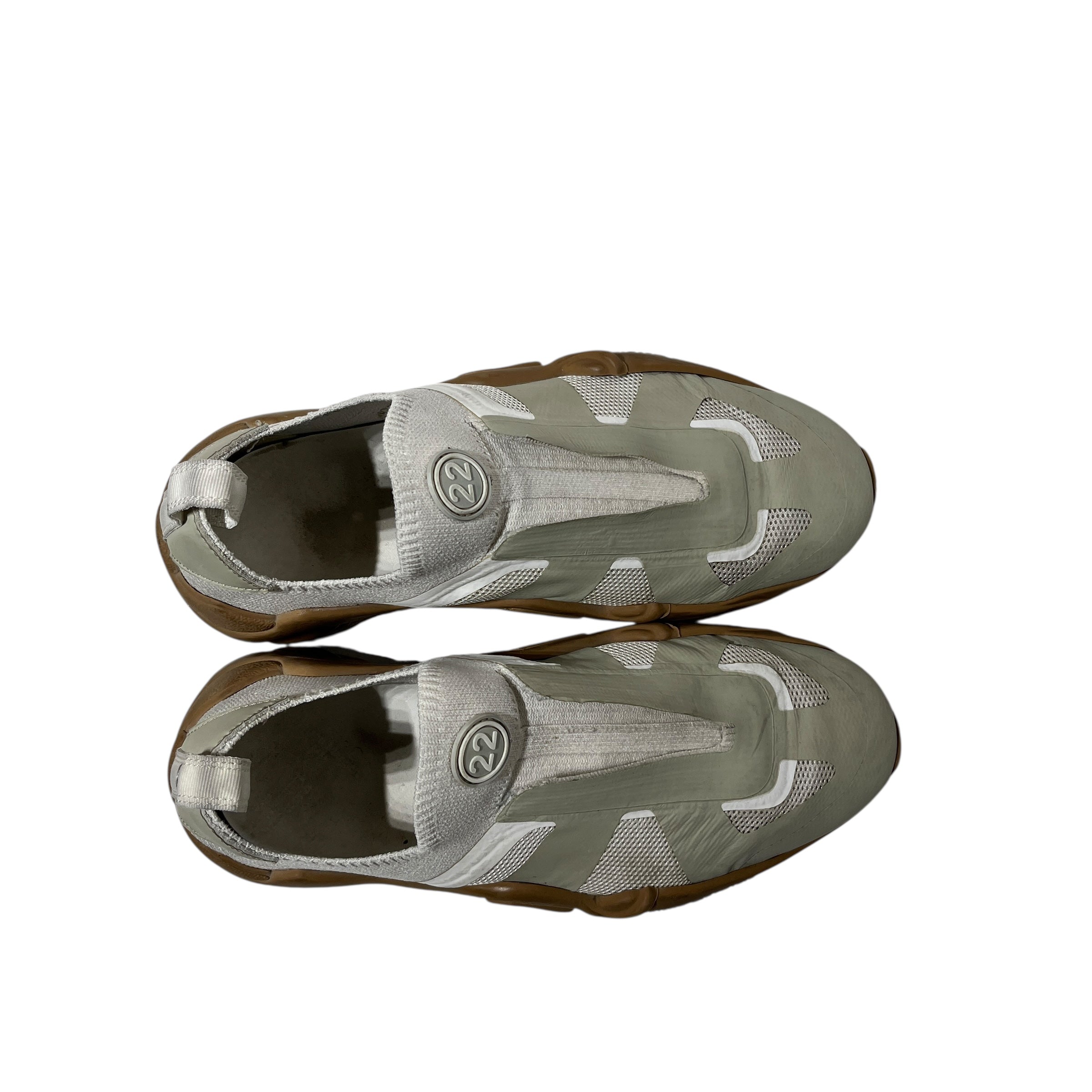 Maison Margiela/Low-Sneakers/EU 39/Cotton/WHT/FUTURE LOW view 9