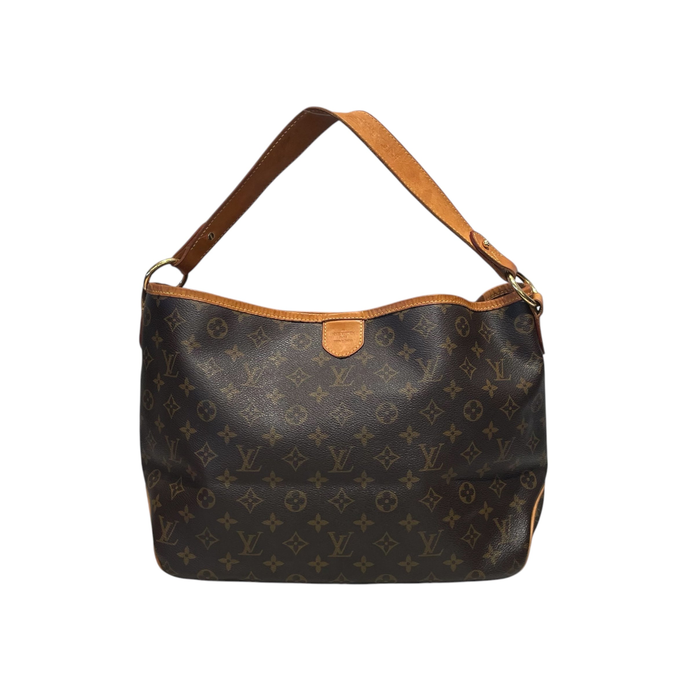 LOUIS VUITTON/Tote Bag/Leather/BRW/Delightful MM view 1