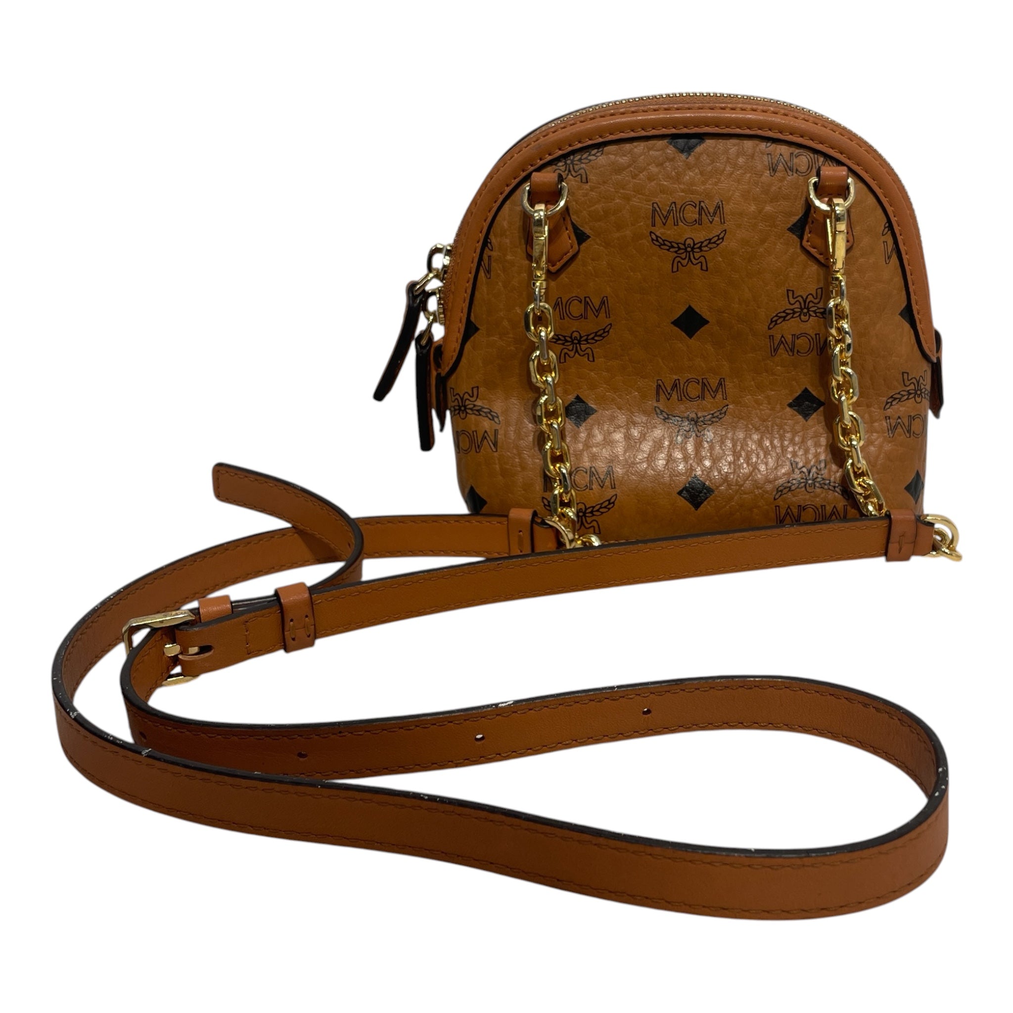 MCM/Cross Body Bag/Monogram/Leather/CML/ view 2