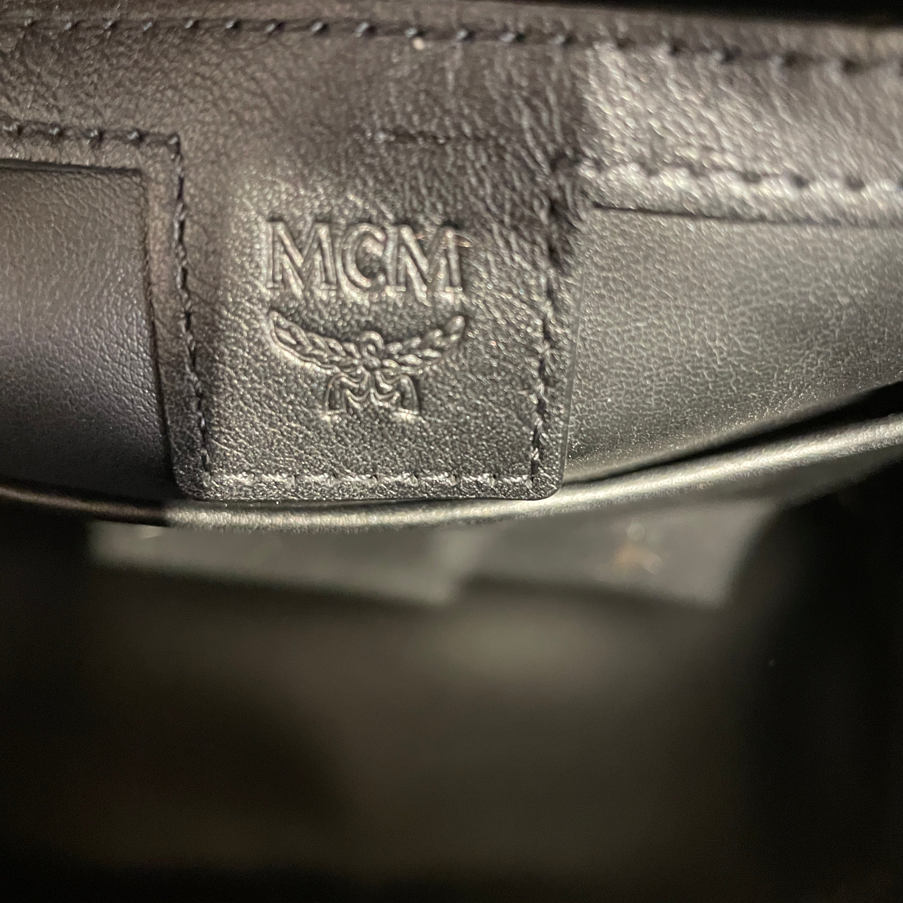 MCM/Backpack/Monogram/Leather/BRW/MCM BACKPACK WITH SPIKES view 4