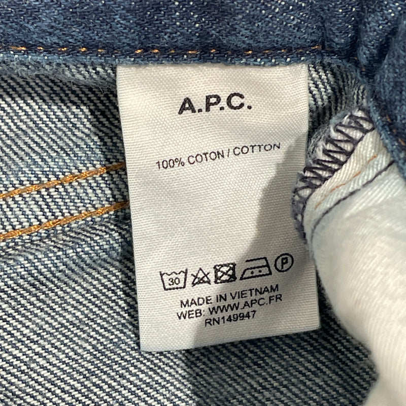 A.P.C./Straight Pants/27/Denim/NVY/