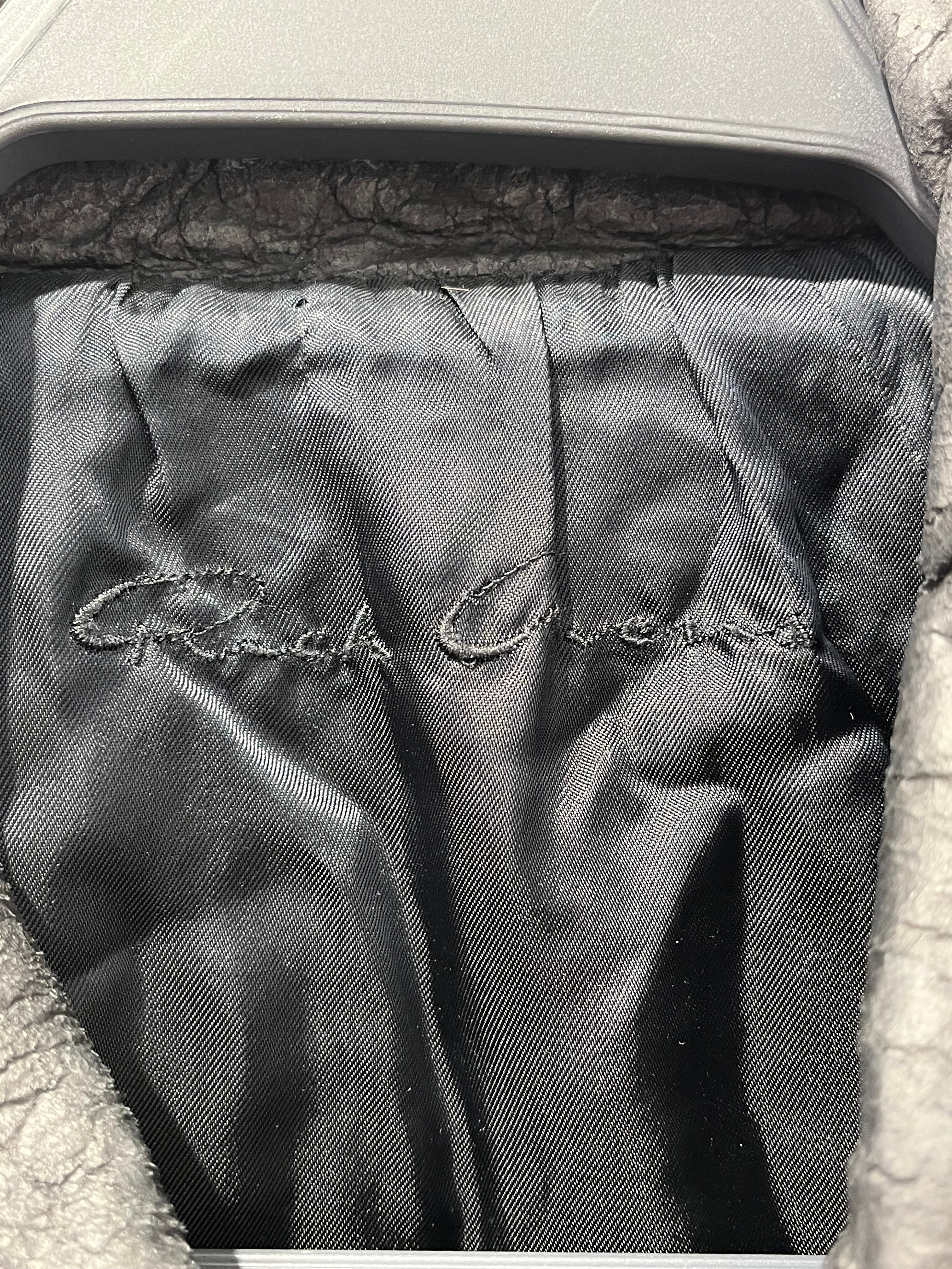 Rick Owens/Leather Jkt/6/Leather/BLK/RP15F1703-LD view 3