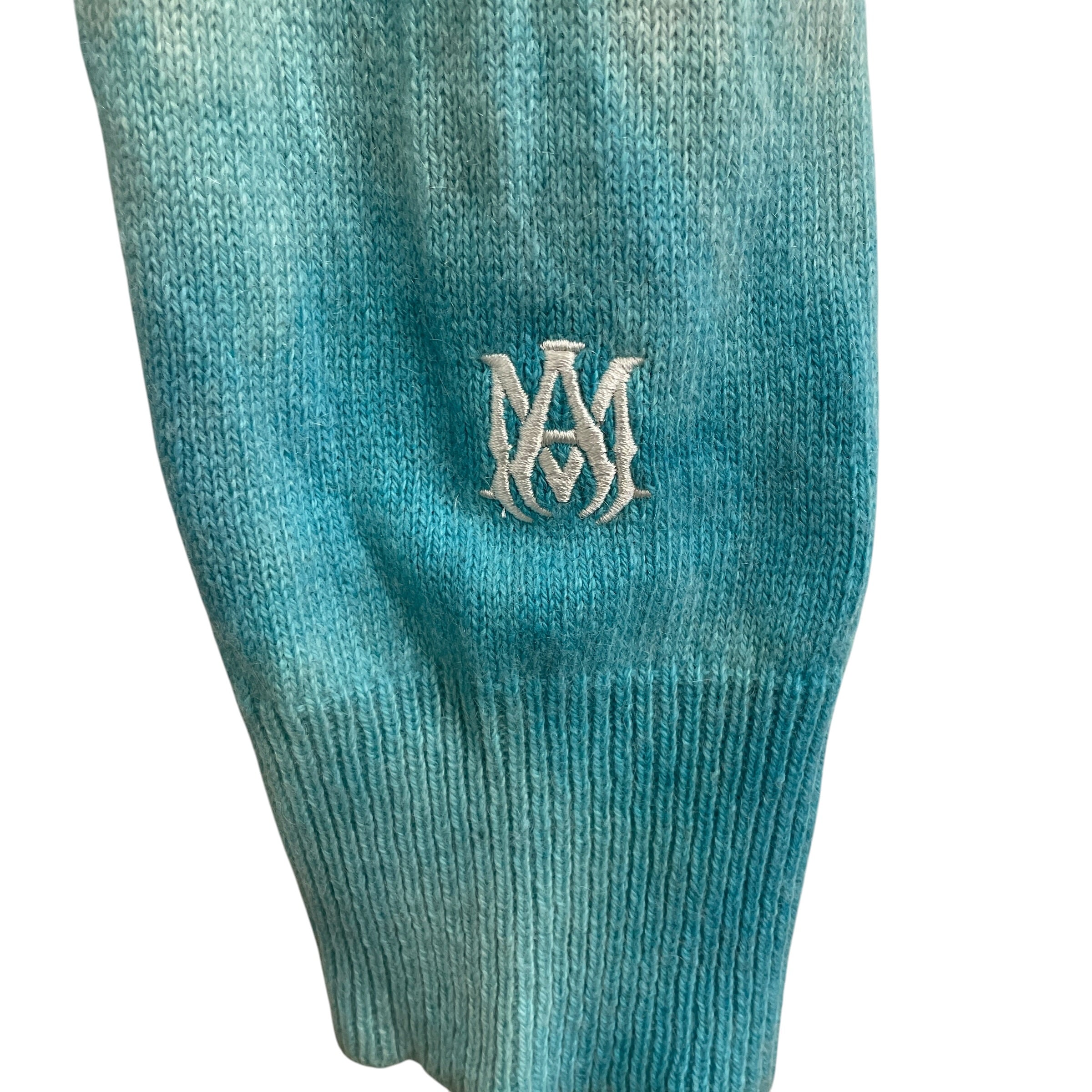 AMIRI/Hoodie/M/Cashmere/BLU/BLU GRY TIE DYE HOODIE view 3