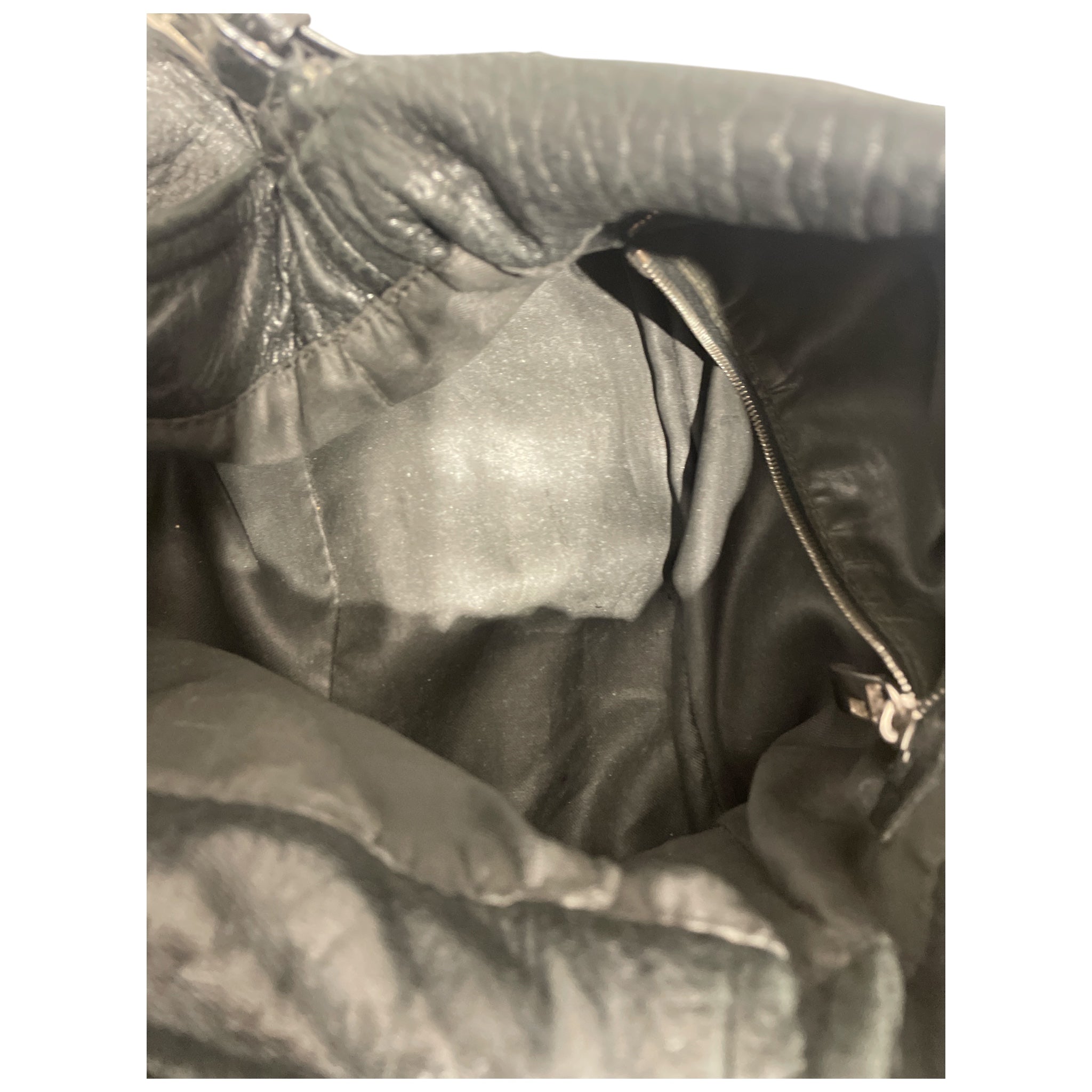 FENDI/Cross Body Bag/Leather/BLK/mama baguette view 4
