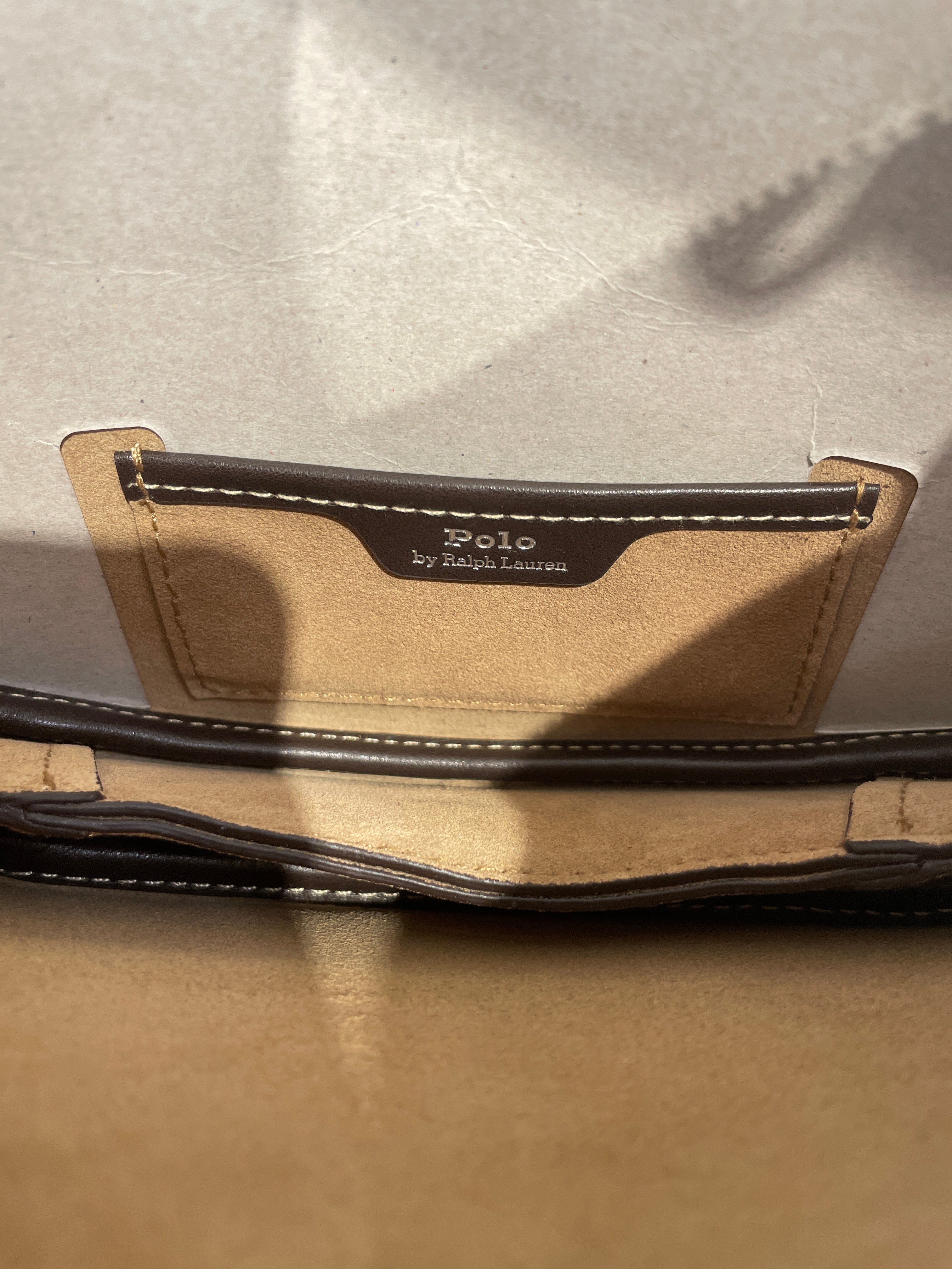 POLO RALPH LAUREN/Hand Bag/BRW/brown polo bag view 5