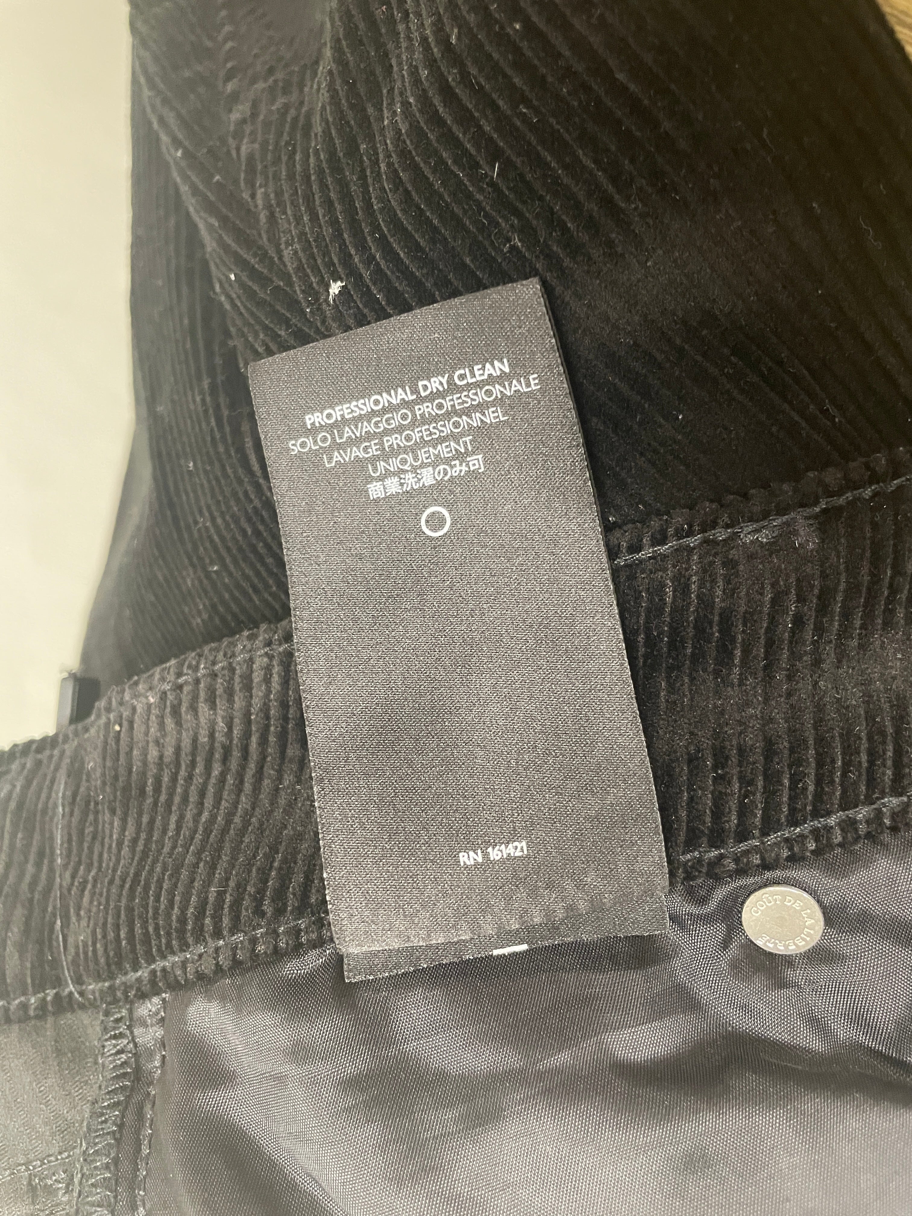 COUT DE LA LIBERTE/Bottoms/25/Cotton/BLK/COURD, BELL BOTTOMS view 8