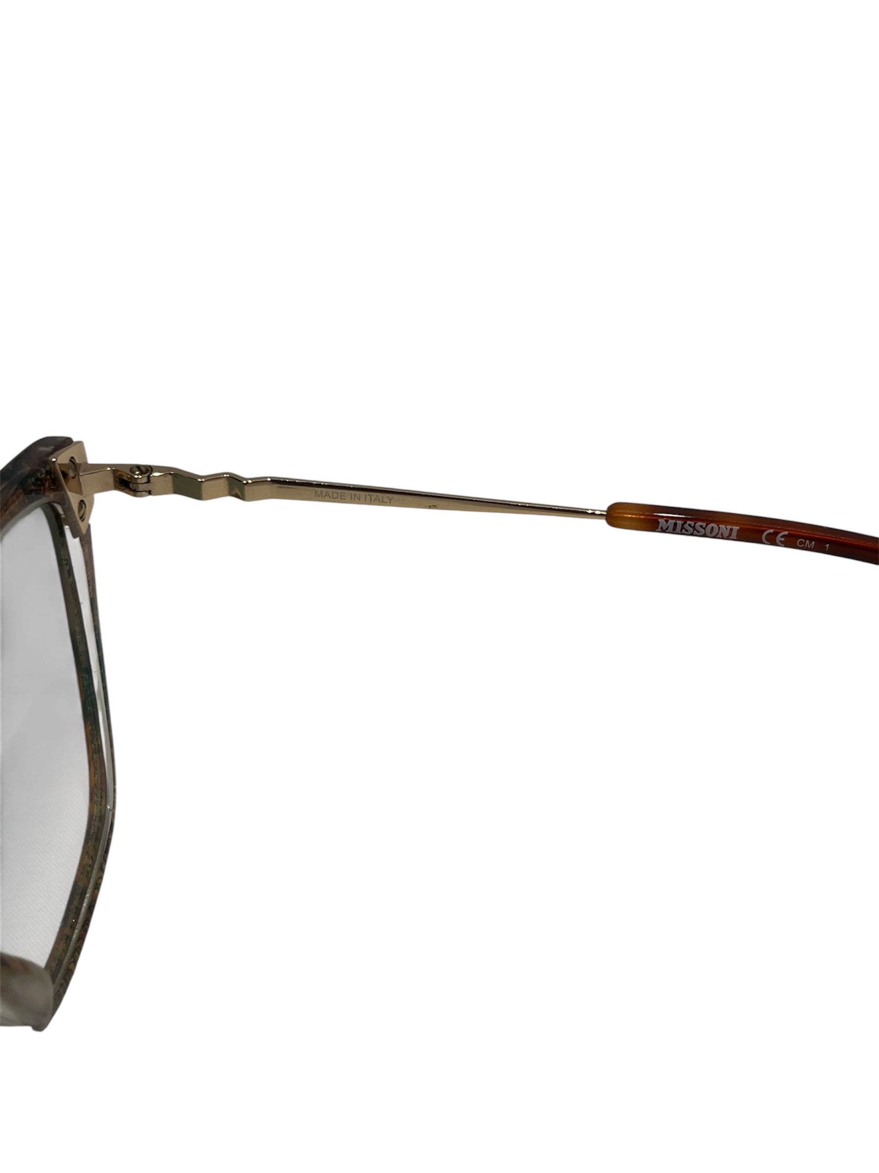 MISSONI/Sunglasses/Tortoiseshell Pattern/GLD/MIS 0003/S CAT EYE view 3