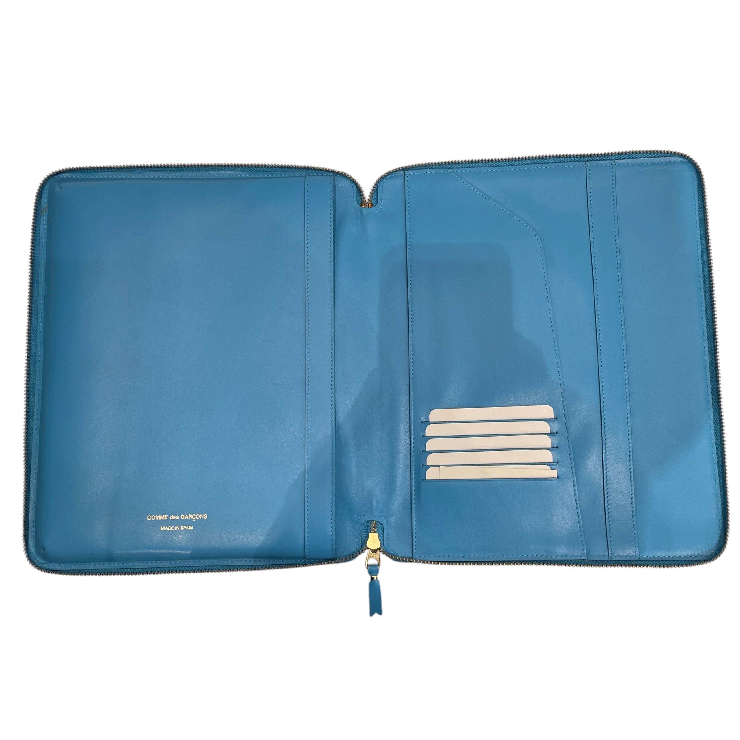 COMME des GARCONS/Clutch Bag/Leather/BLU/IPAD SLEEVE view 3