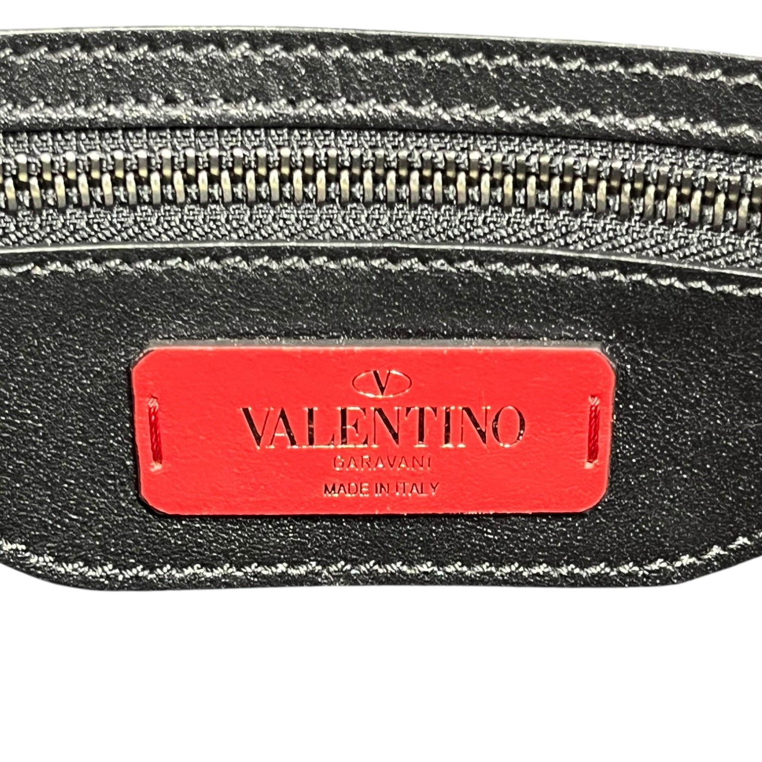 VALENTINO/Tote Bag/Leather/BLK/Rockstud Macro Pois Tote view 6