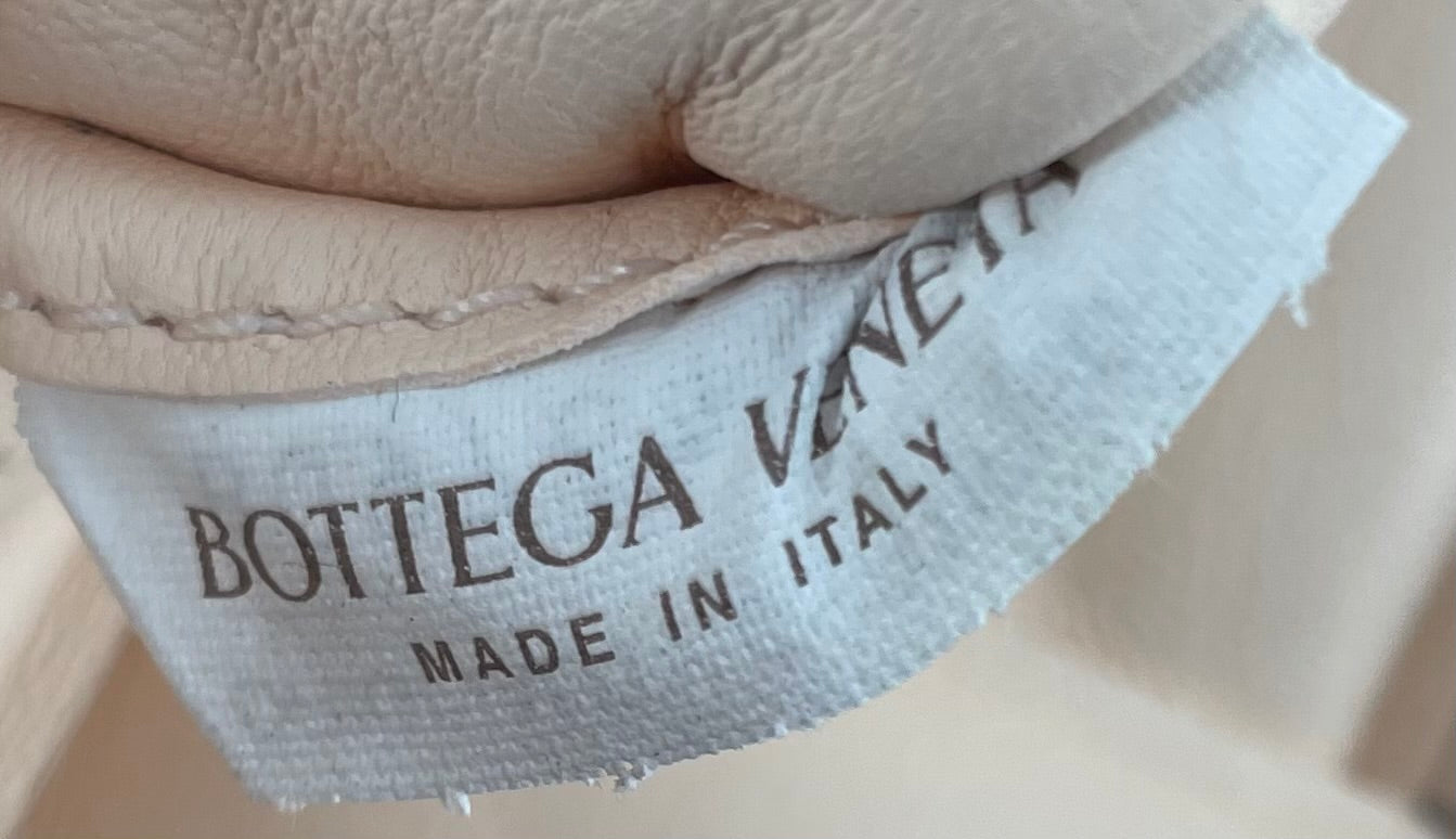 BOTTEGA VENETA/Cross Body Bag/Leather/PNK/LIGHT PINK, WOVEN, GOLD view 10