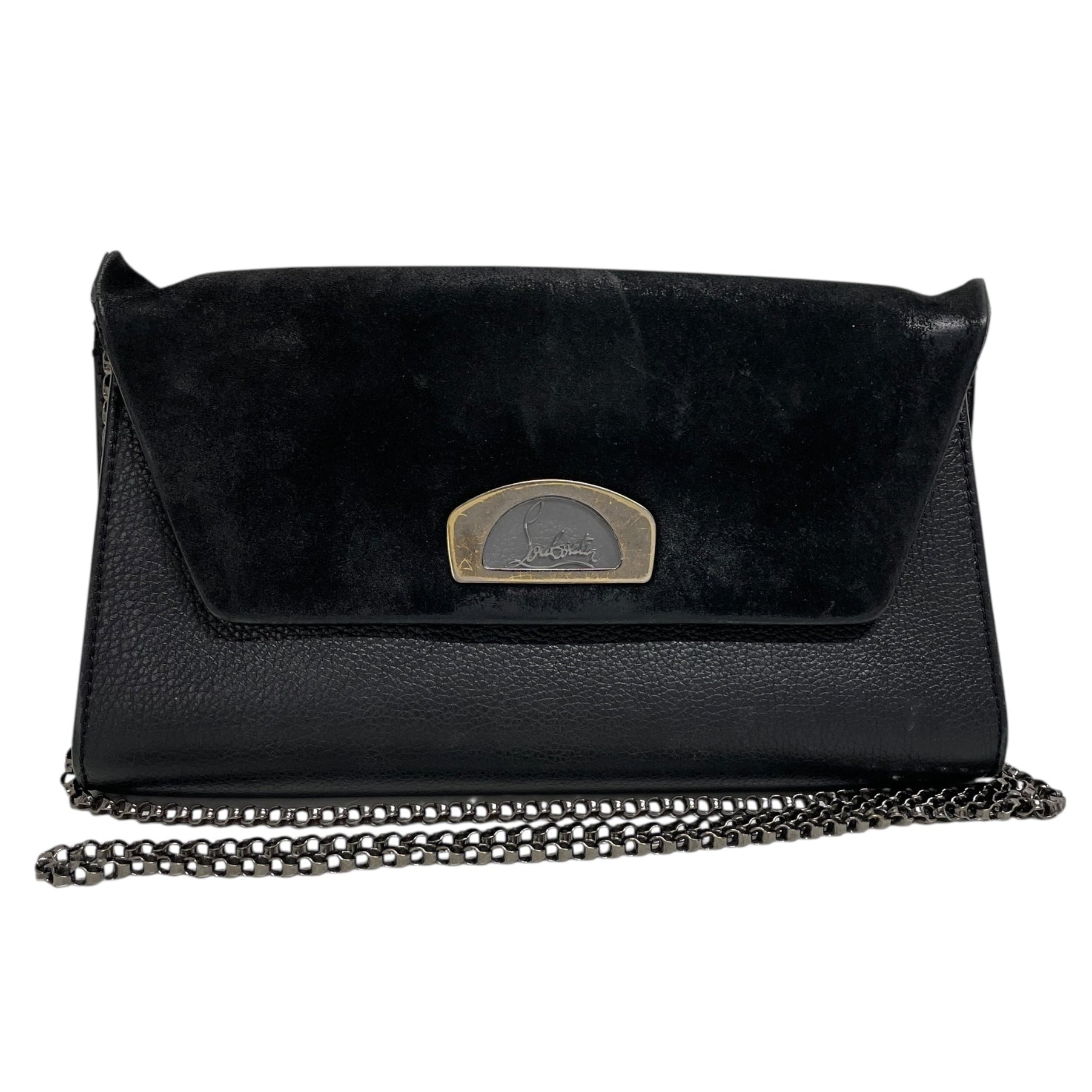 Christian Louboutin/Cross Body Bag/Leather/BLK/W3JG3TM view 1
