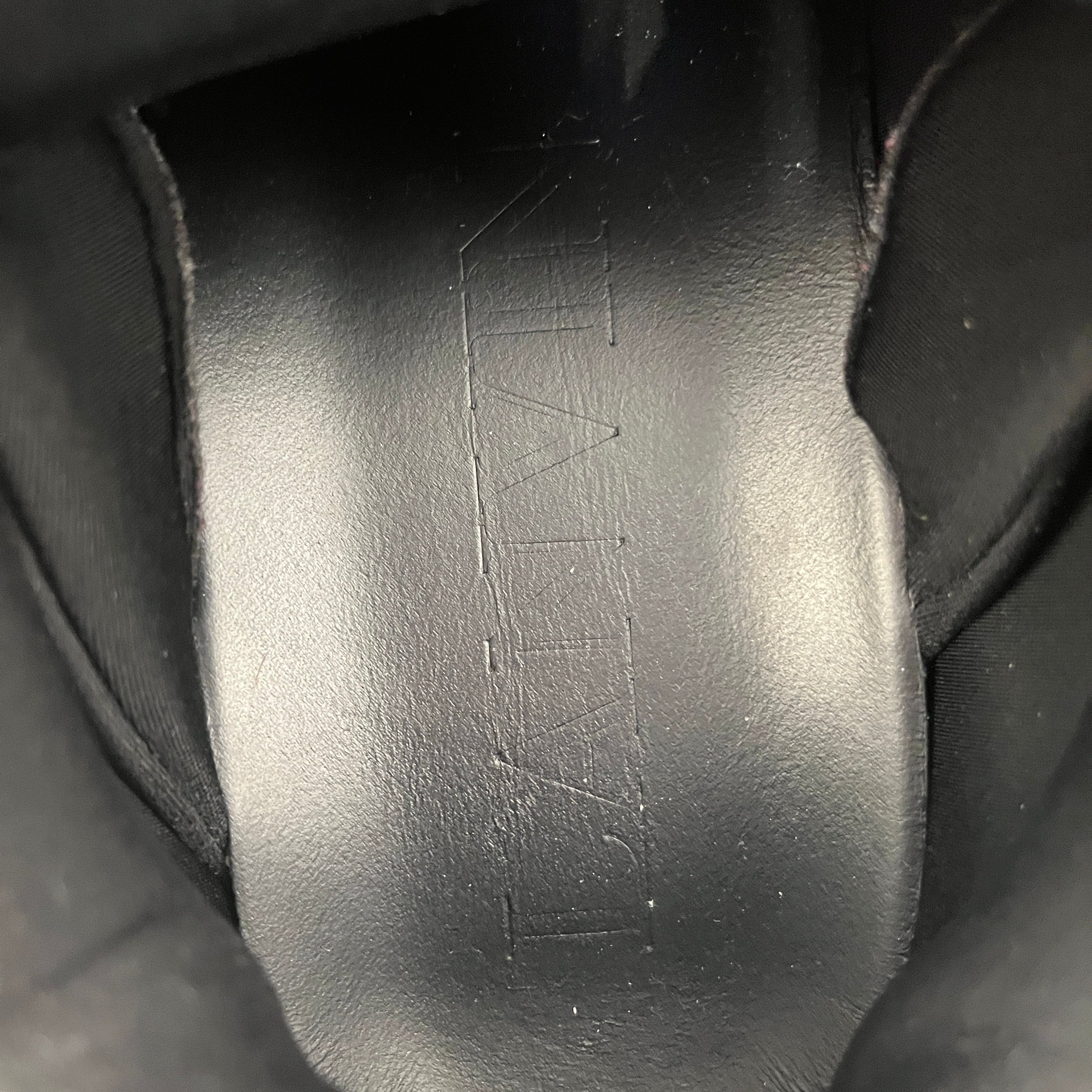 LANVIN/Low-Sneakers/EU 39/Leather/BLK/Future Collab view 3