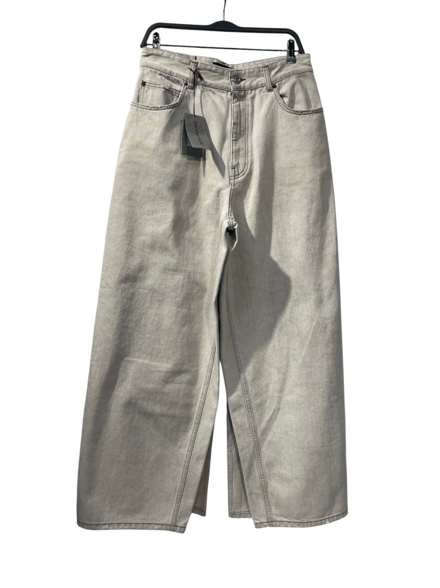 BALENCIAGA/Long Skirt/S/Denim/GRY/JAPAN DENIM BLEACHED UNISEX view 1
