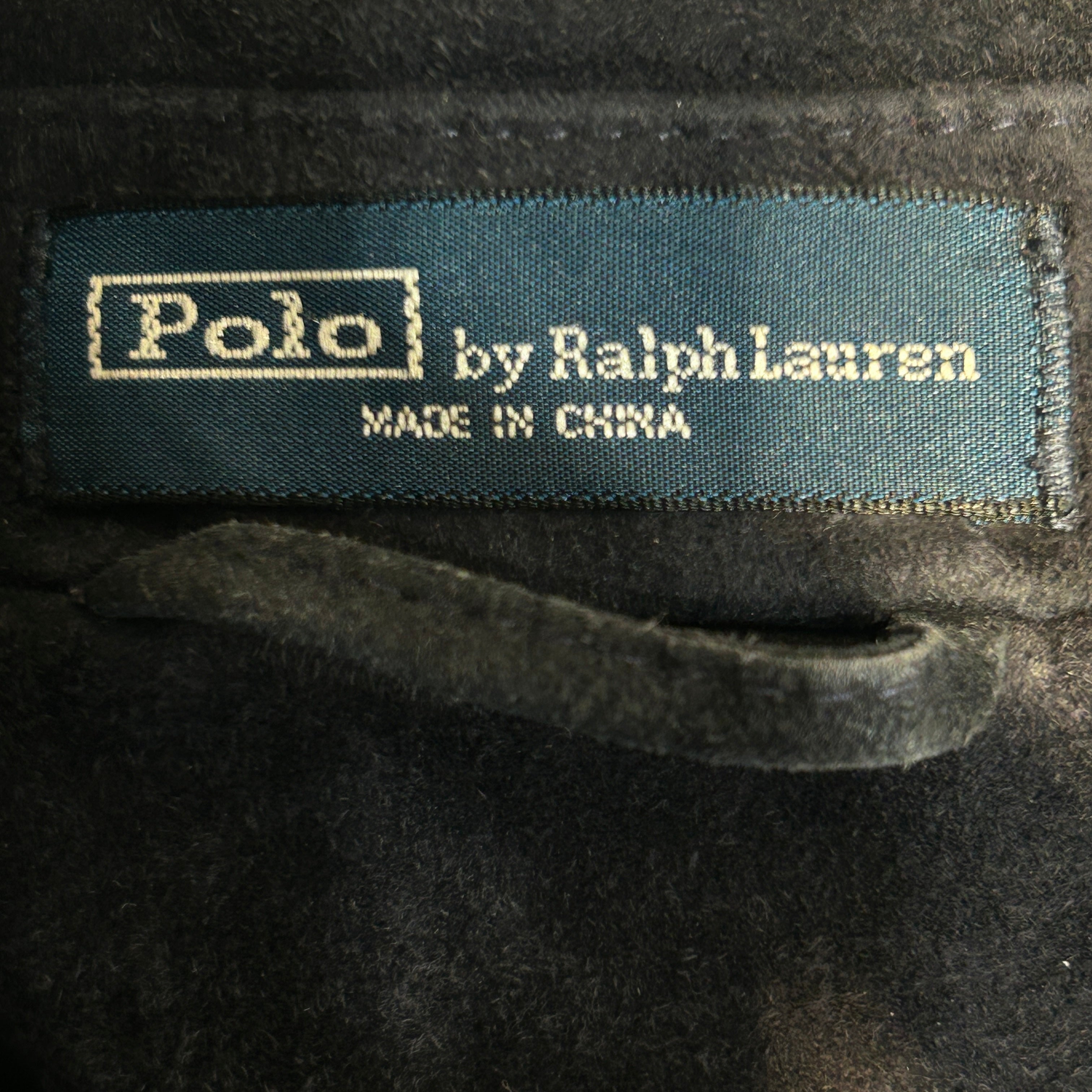 POLO RALPH LAUREN/Tailored Jkt/M/Suede/NVY/4 Pockets view 3