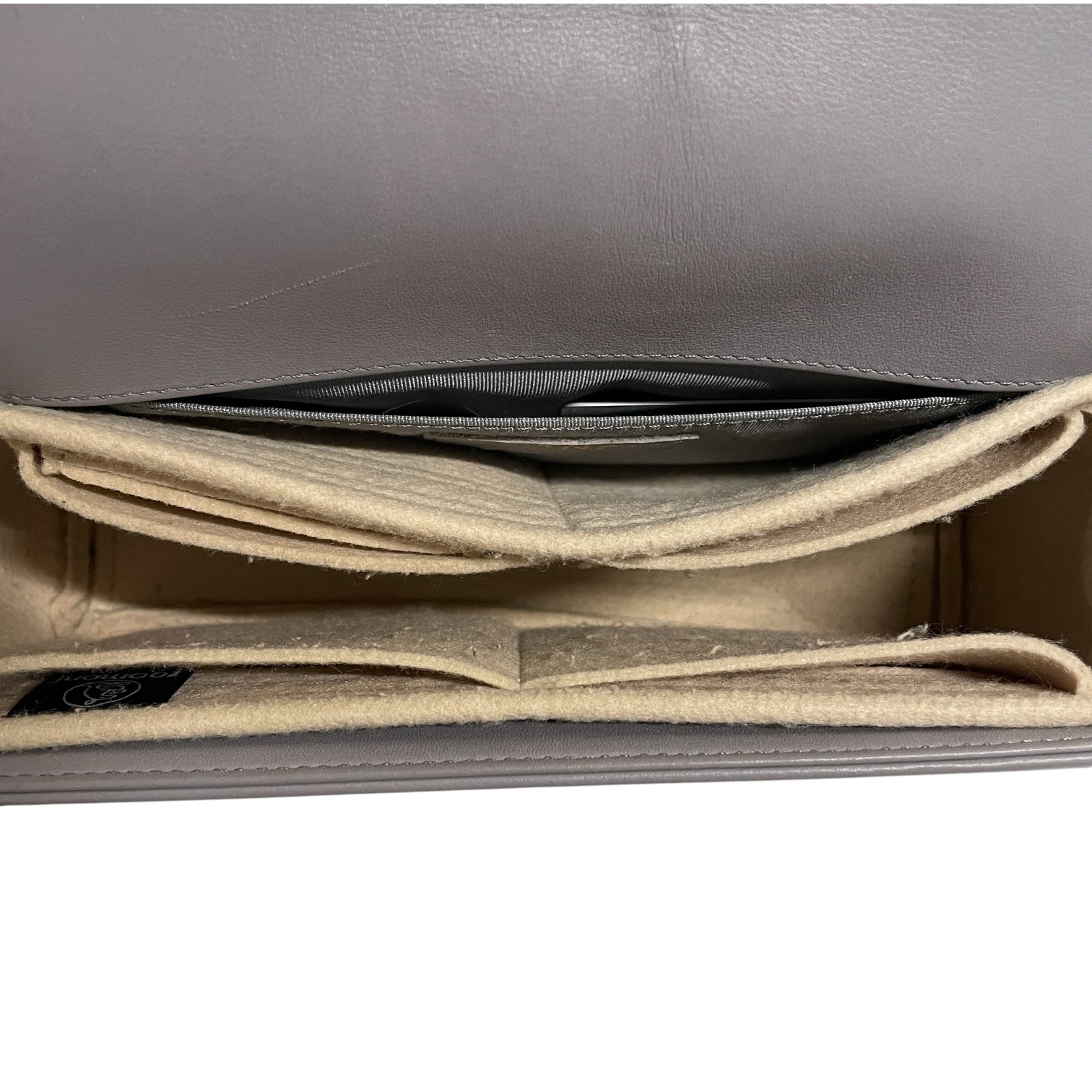 CHANEL/Bag/Lambskin/GRY/4VJKJ9B view 4