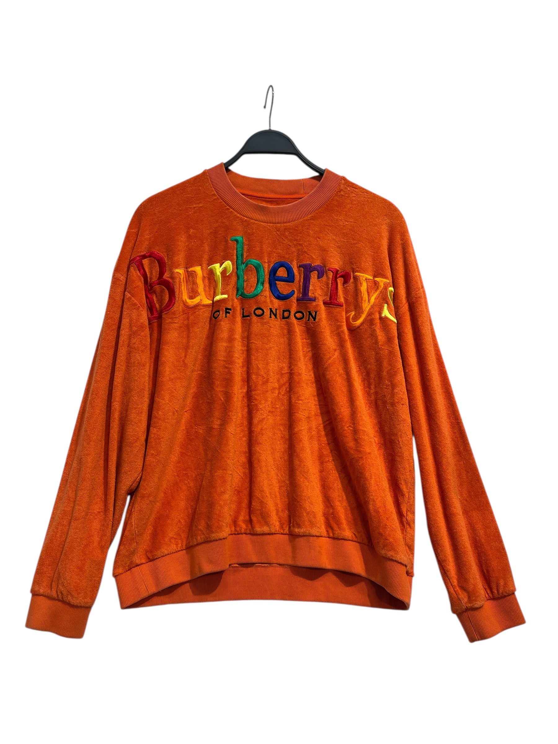 BURBERRY/Sweatshirt/M/Cotton/ORN/multicolor logo embroidery view 1