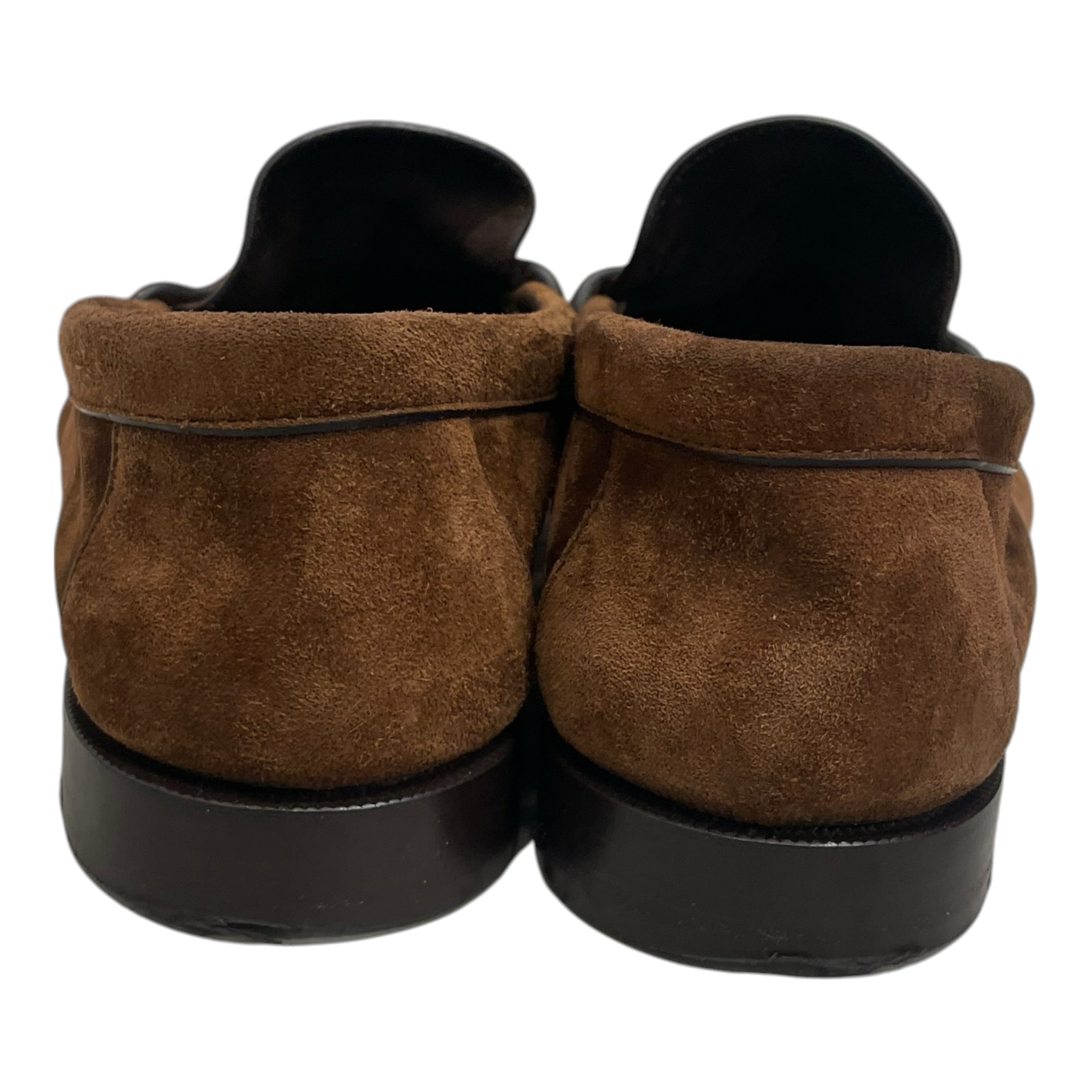 YVES SAINT LAURENT/Loafers/US 6.5/Suede/BRW/ view 3