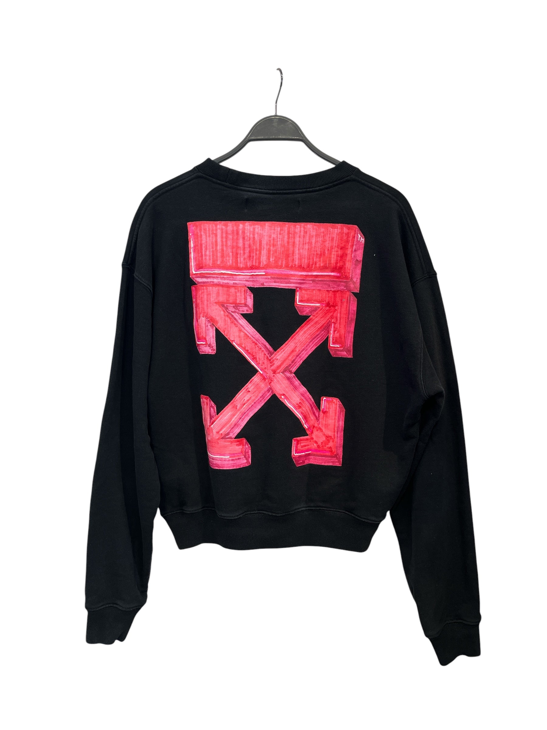 OFF-WHITE/Tops/Cotton/BLK/Pink offwhite logo view 2