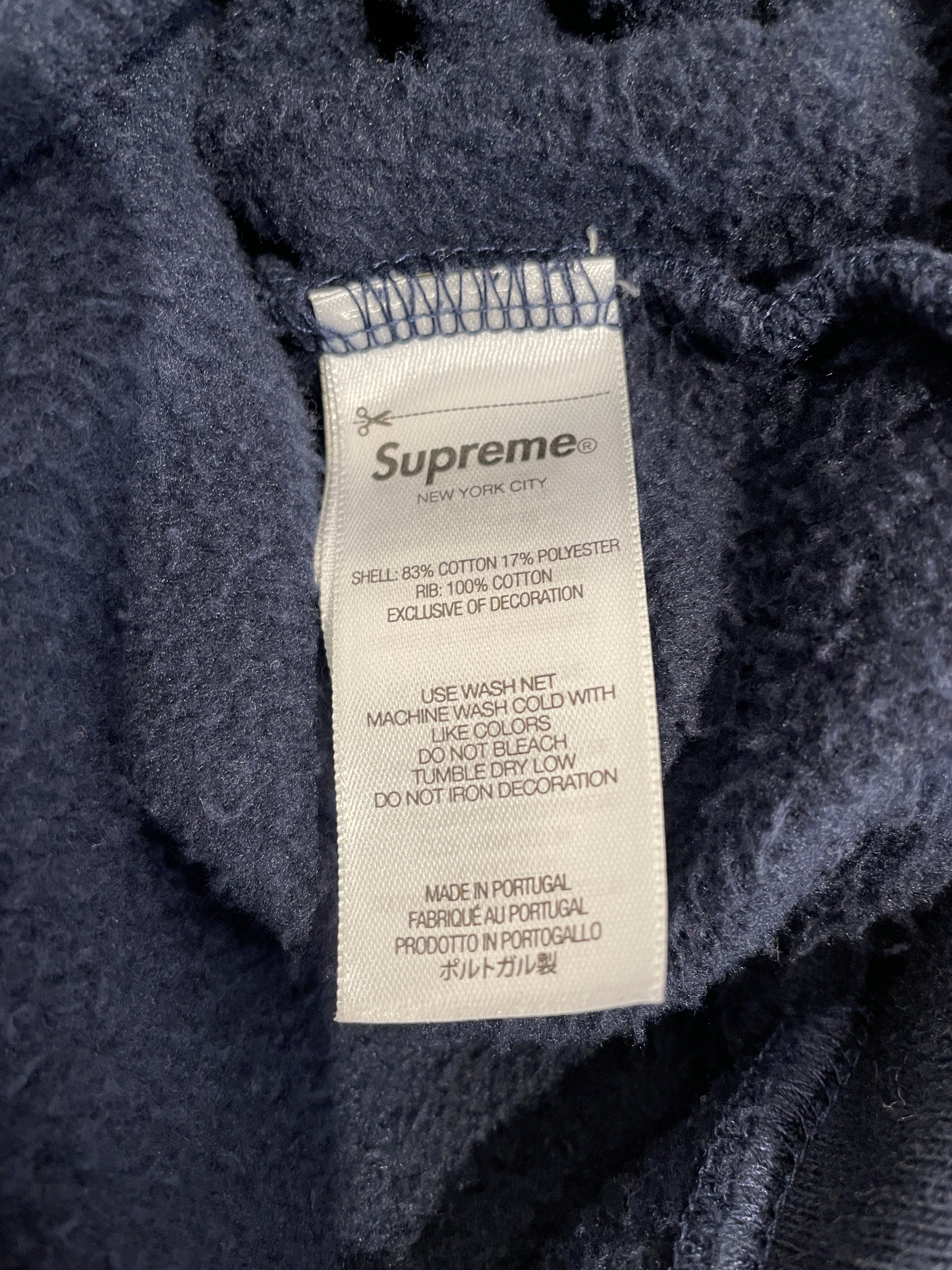 Supreme/Hoodie/M/Cotton/NVY/Wu Tang view 4