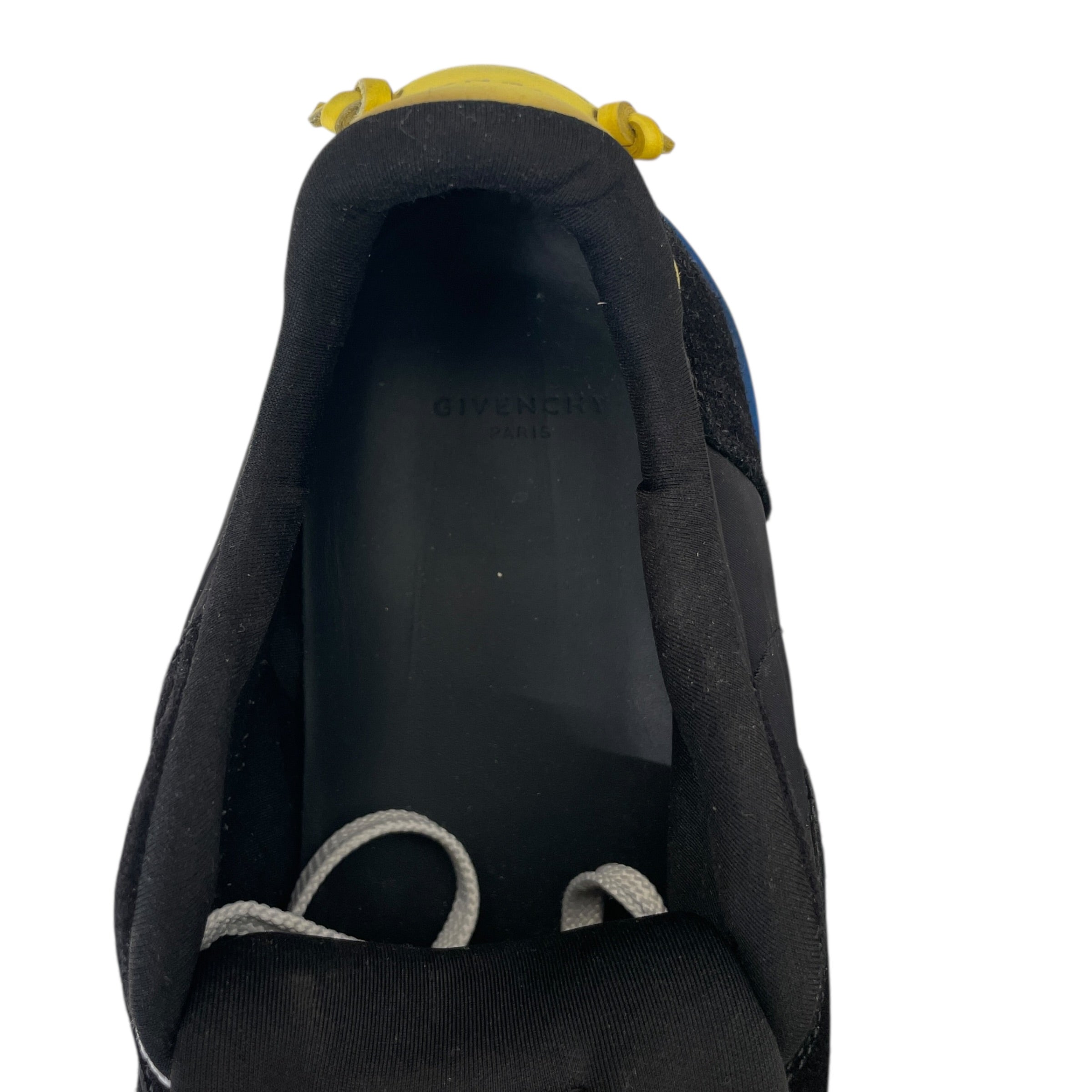 GIVENCHY/Low-Sneakers/EU 41/BLK/YELLOW HEEL PIECE view 4