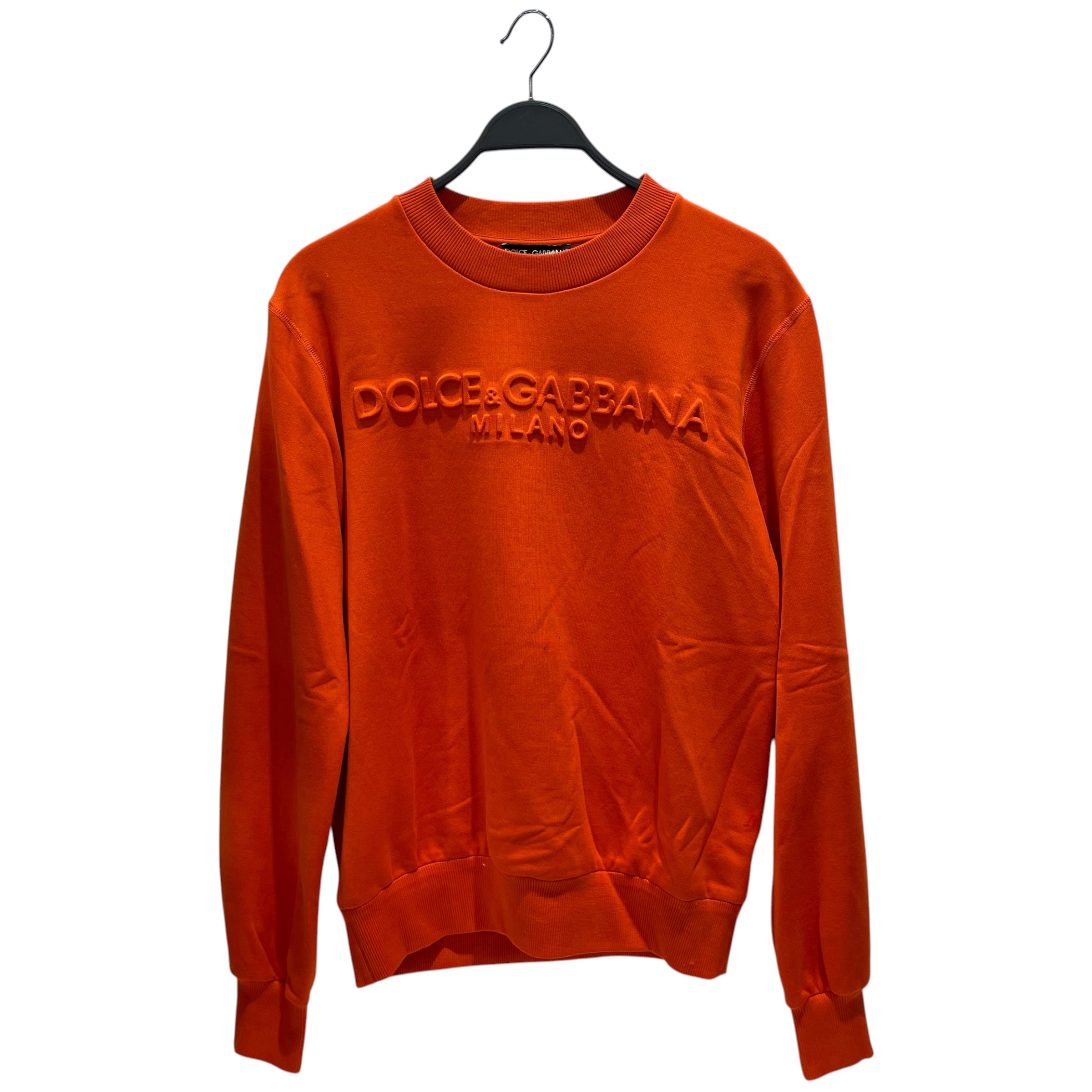 DOLCE&GABBANA/Sweatshirt/46/Cotton/ORN/embossed Milano logo view 1