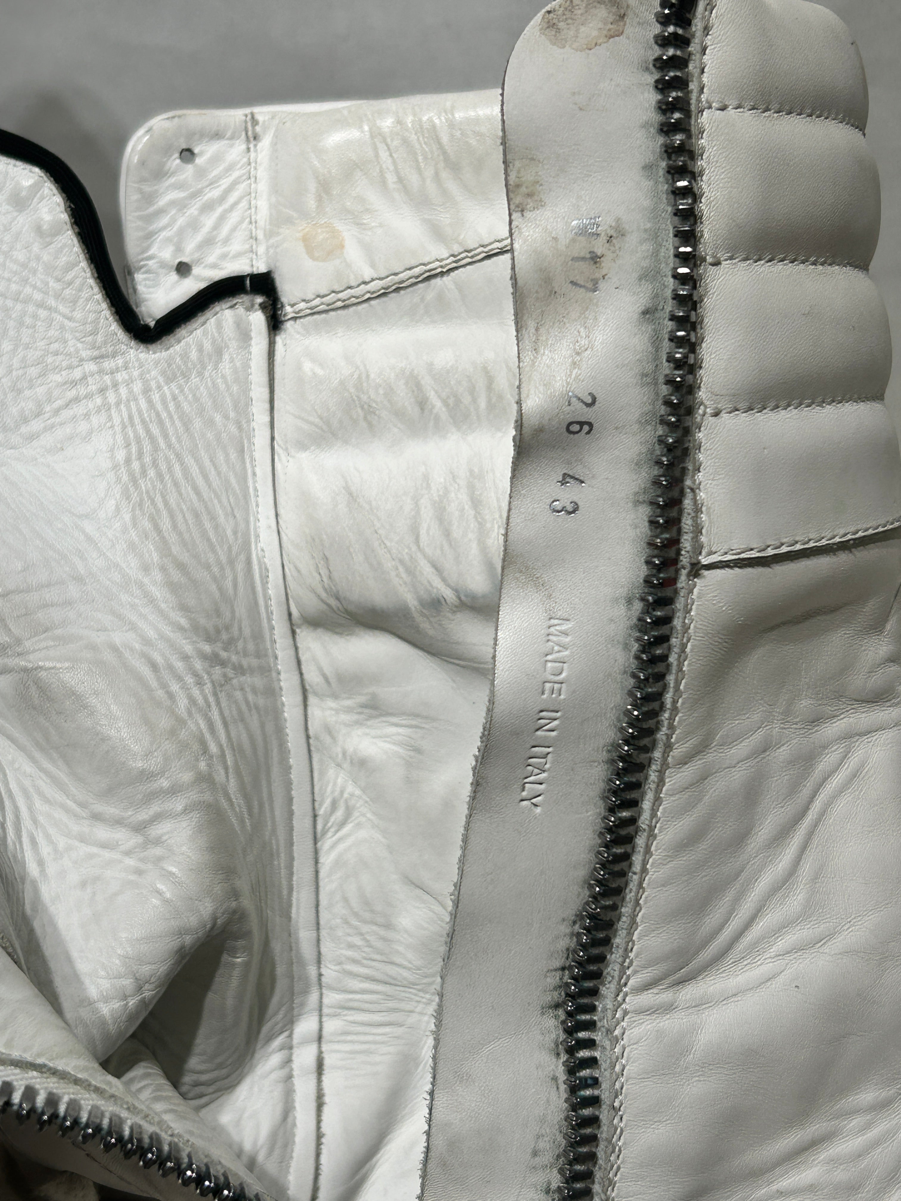 Rick Owens/Hi-Sneakers/EU 43/Leather/WHT/CARGO BASKET view 7