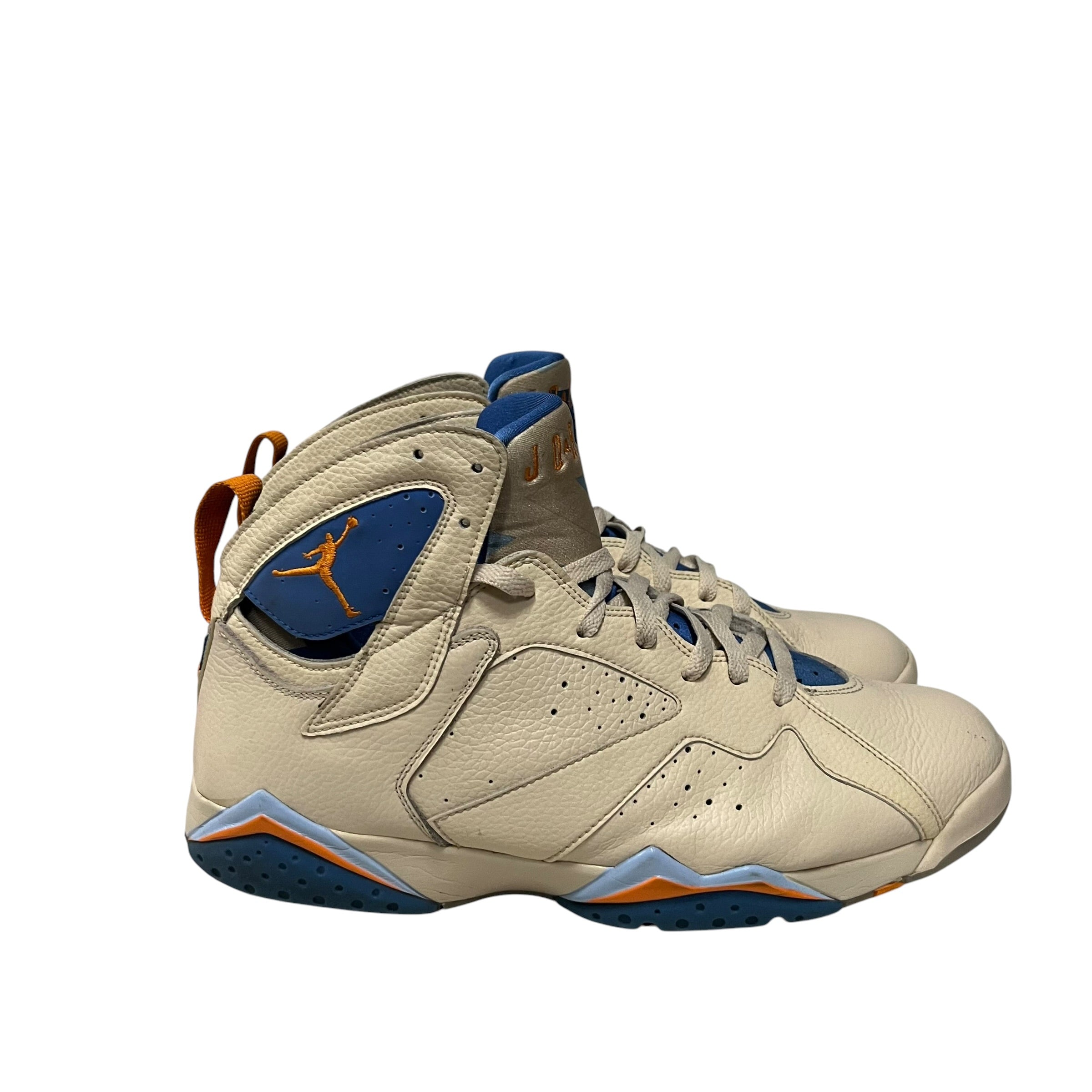 NIKE/Hi-Sneakers/US 12/Suede/BLU/JORDAN 7 RETRO PACIFIC BLUE view 2