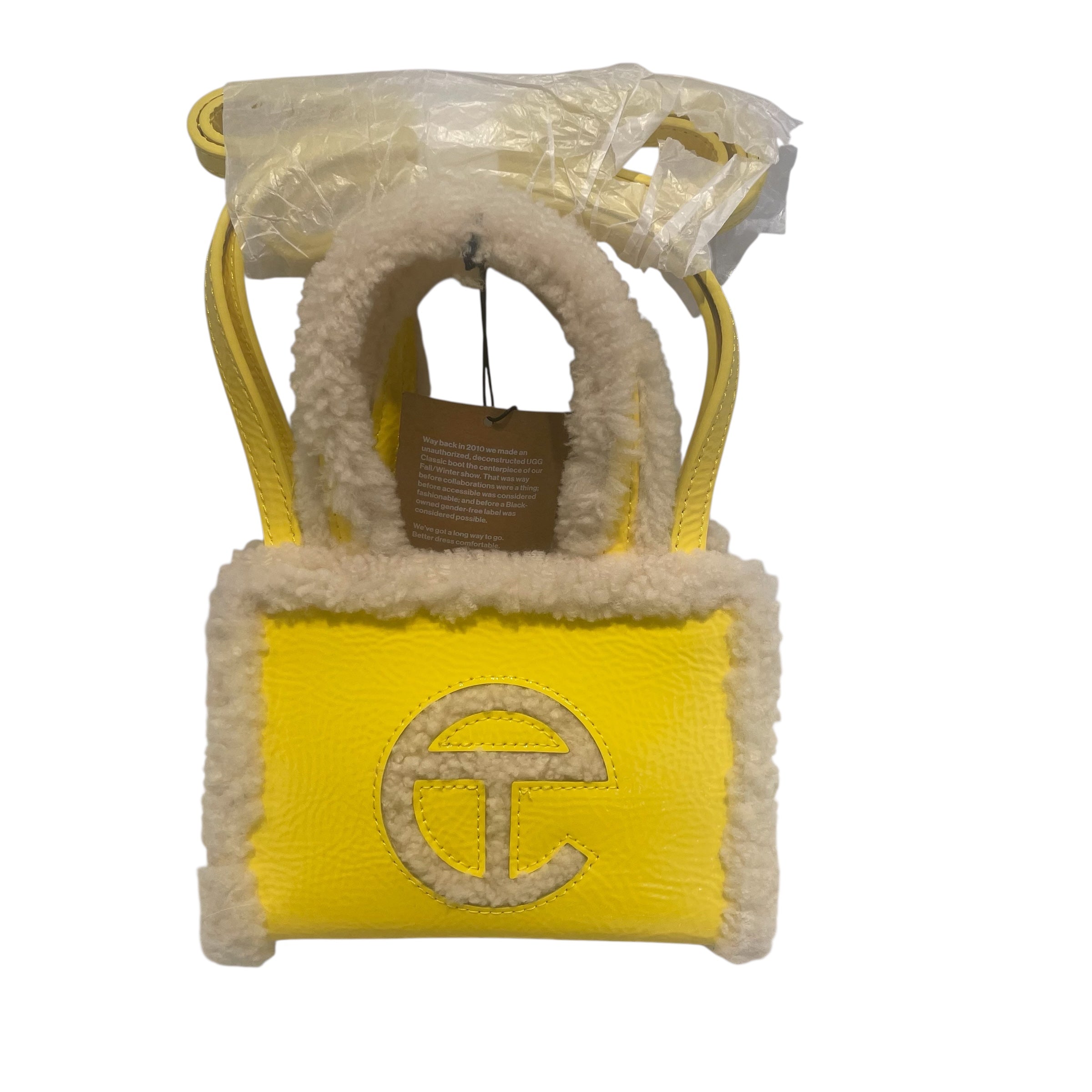 Telfar/UGG australia/Hand Bag/Leather/YEL/patent leather view 1