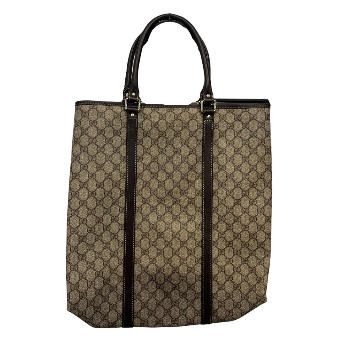 GUCCI/Tote Bag/Monogram/BRW/gg supreme joy large view 2
