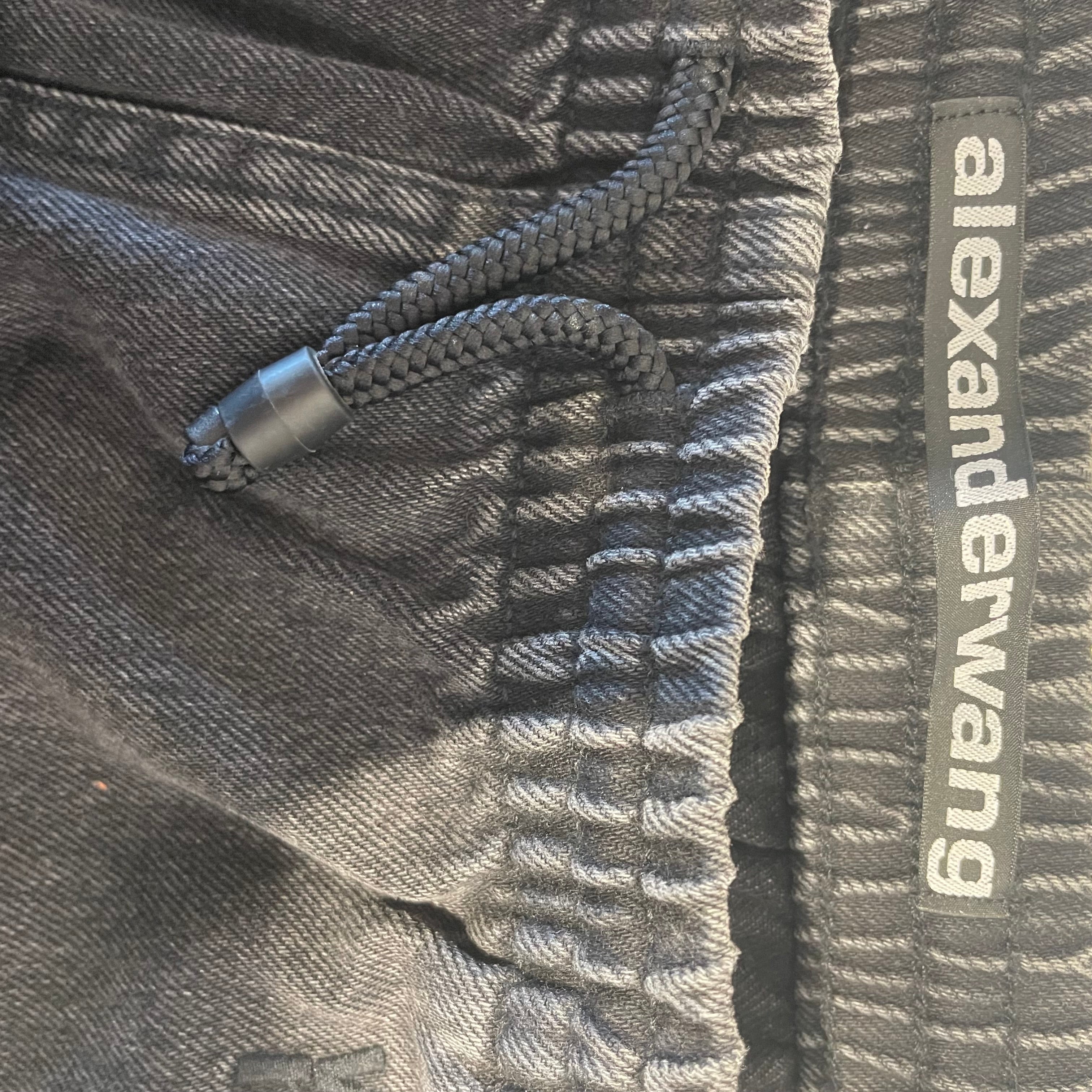 Alexander Wang/Cropped Pants/S/Cotton/BLK/Alexander Wang Joggers view 3
